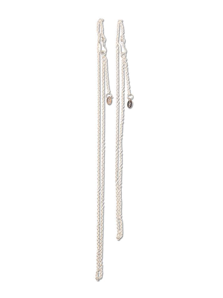 CALEE シルバー925 ネックレス 2本セット silver925 CALEE 「SILVER NECKLACE CHAIN」 SILVER 925製 ネックレスチェーン
