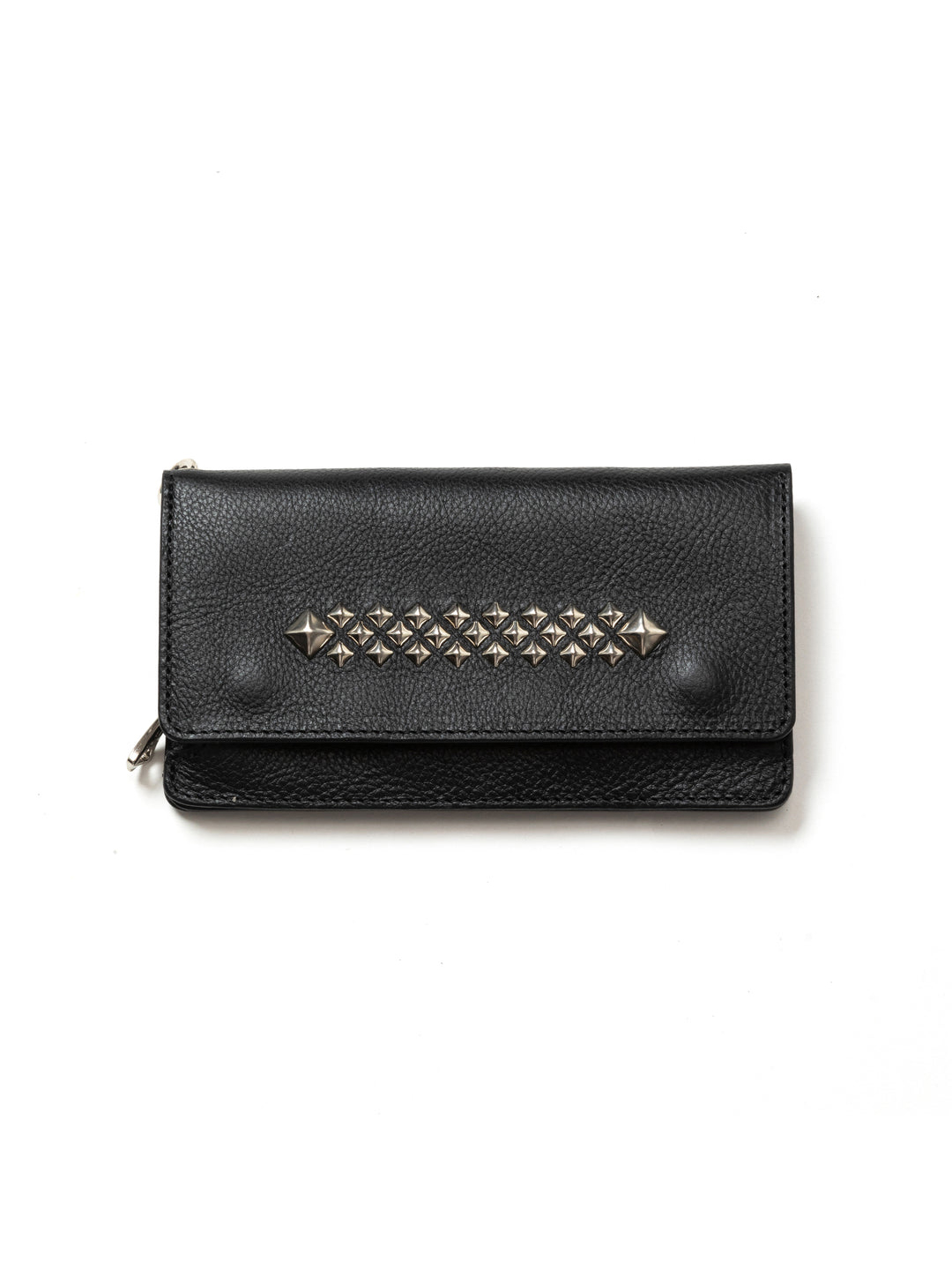 CALEE 　「STUDS LEATHER LONG WALLET」　レザーロングウォレット
