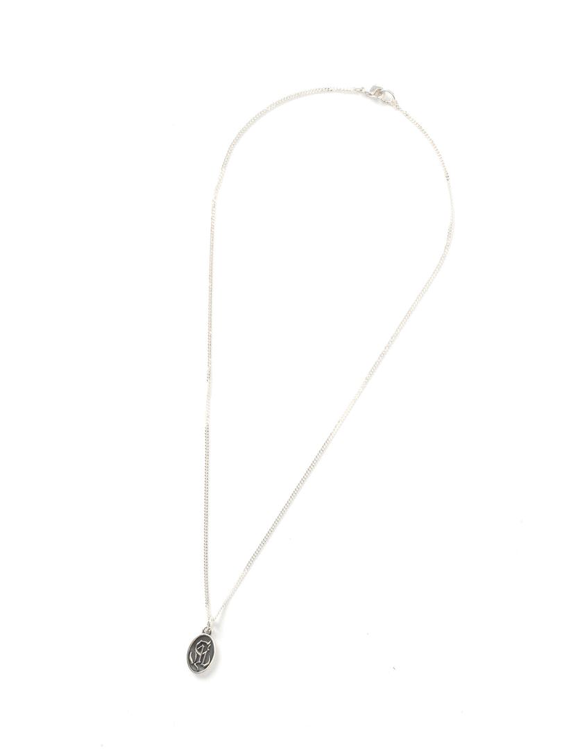CALEE 「CAL NT LOGO SILVER NECKLACE 」 SILVER 925製 ネックレス