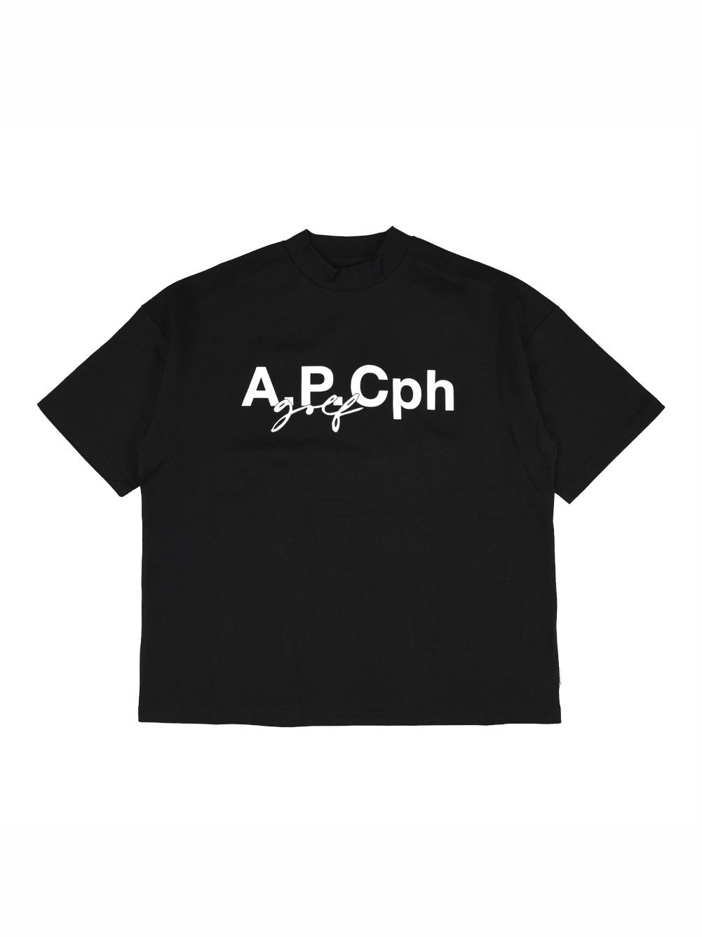 【9月2日12:00〜 発売！】A.P.C.Golf × CAPTAINS HELM GOLF　　「A.P.Cph/Golf HALF MOCK NECK TEE」 　モックネックティーシャツ