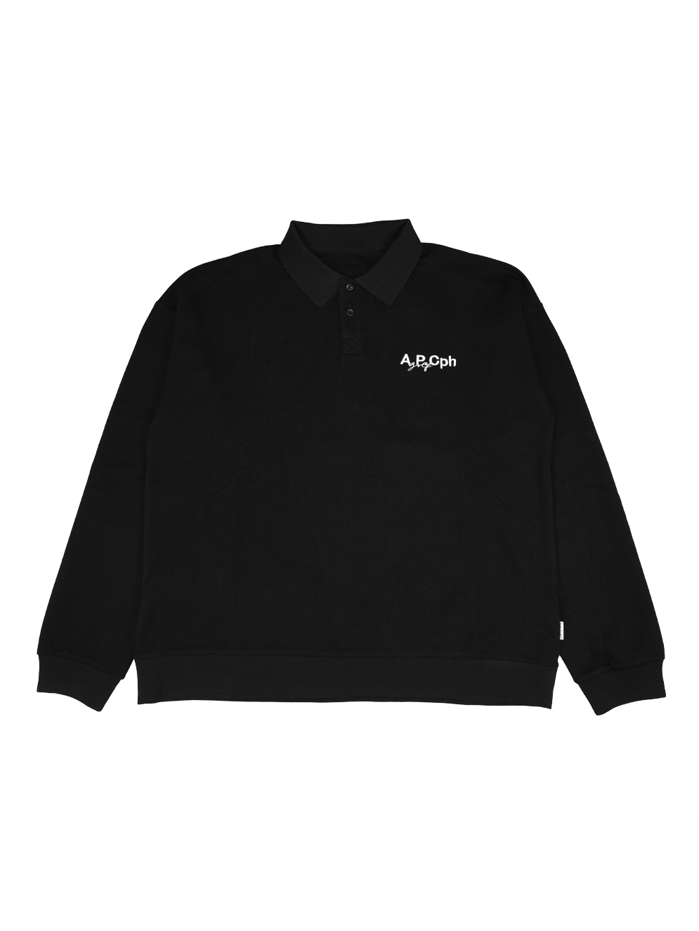 【9月2日12:00〜 発売！】A.P.C.Golf × CAPTAINS HELM GOLF　　「A.P.Cph/Golf L/S POLO PULLOVER」 　プルオーバーポロシャツ