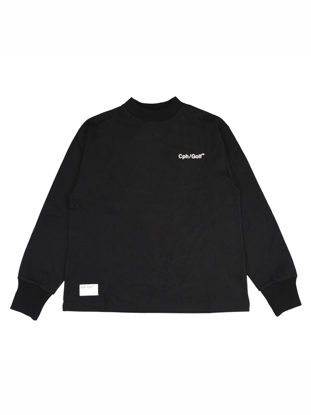 【10月7日 20:00 発売開始】CAPTAINS HELM GOLF　　「GENTLEMAN HALF MOCK NECK LS TEE」 　モックネック ロングスリーブティーシャツ
