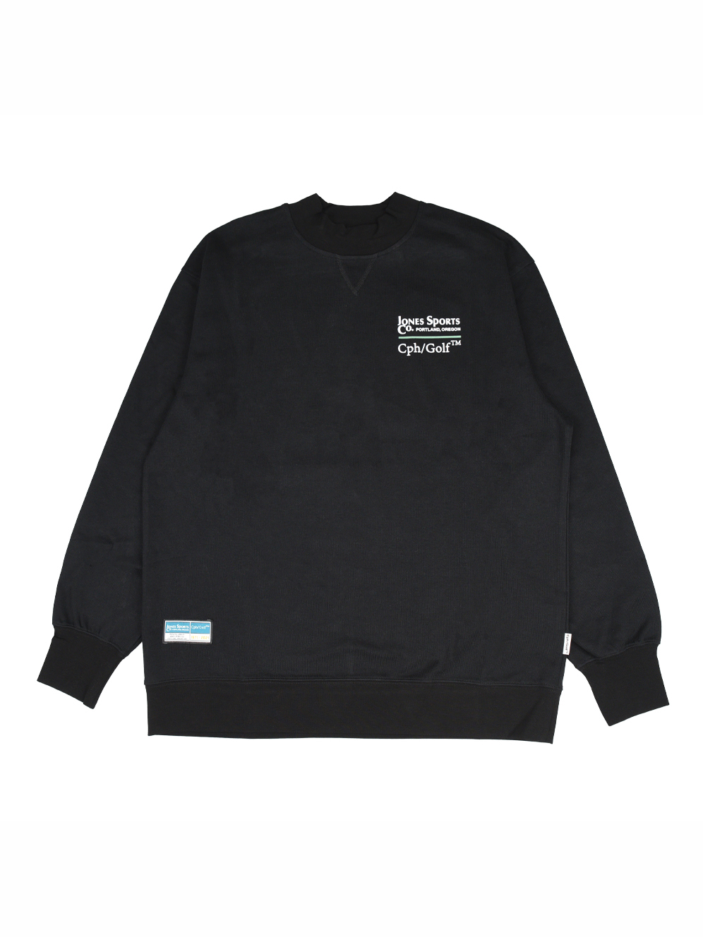 【10月21日 20:00 発売開始！】JONES × CAPTAINS HELM GOLF　　「TEAM LS MOCK NECK TEE」 　モックネックロングスリーブティーシャツ
