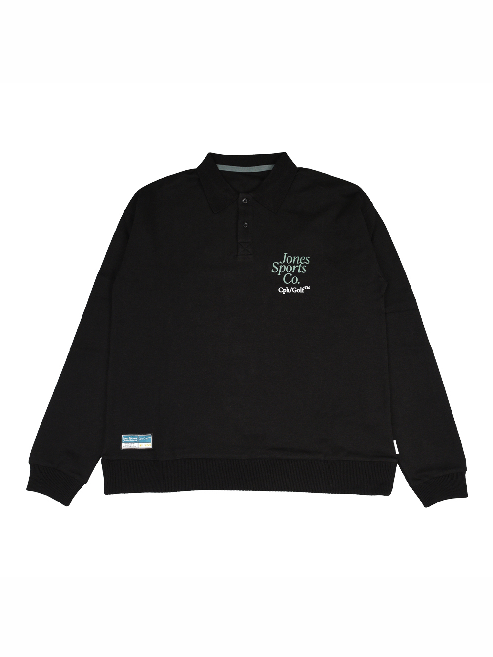 【10月21日 20:00 発売開始！】JONES × CAPTAINS HELM GOLF　　「POLO SWEAT PULLOVER」 　プルオーバーポロシャツ