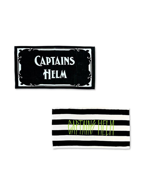 CAPTAINS HELM　　　「 #LOGO BEACH TOWEL 」 　ビーチタオル