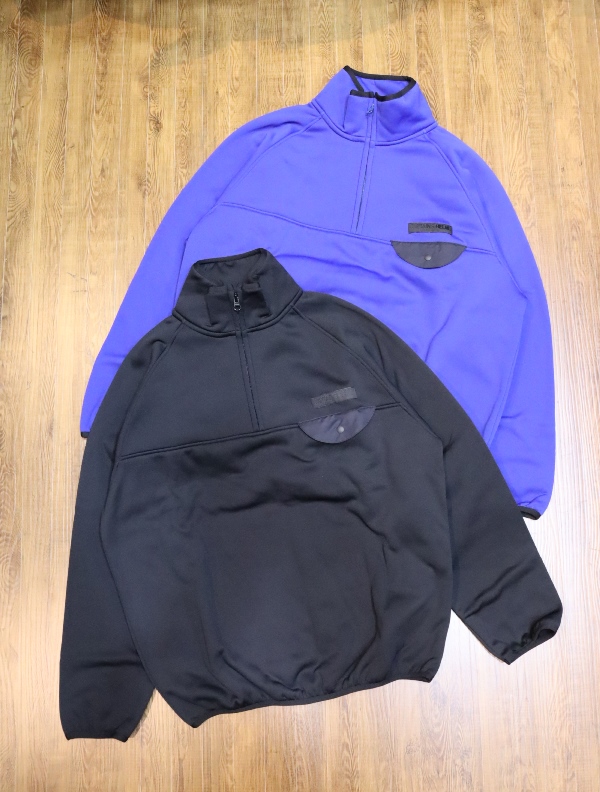 CAPTAINS HELM　　「#TM HALF-ZIP TECH JKT」  　エアリーテック ハーフジップジャケット