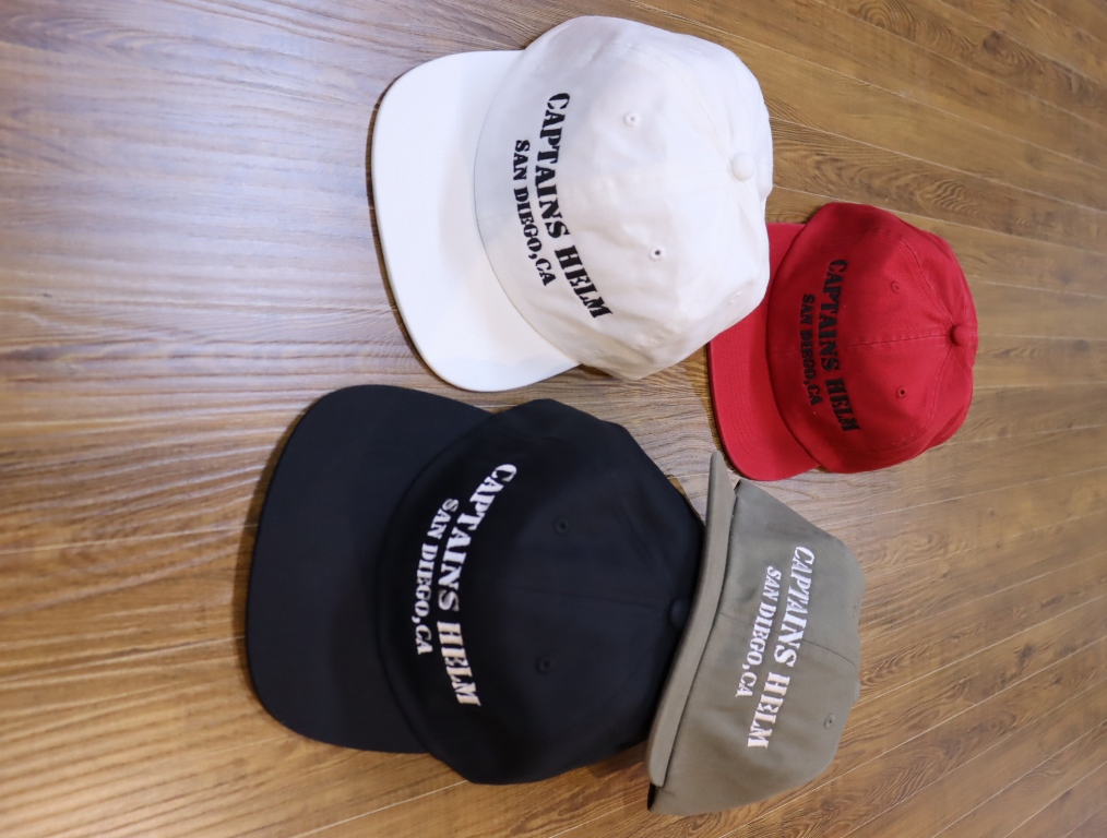 CAPTAINS HELM　　　「 #SAN DIEGO COTTON CAP 」 　コットンツイル ワークキャップ