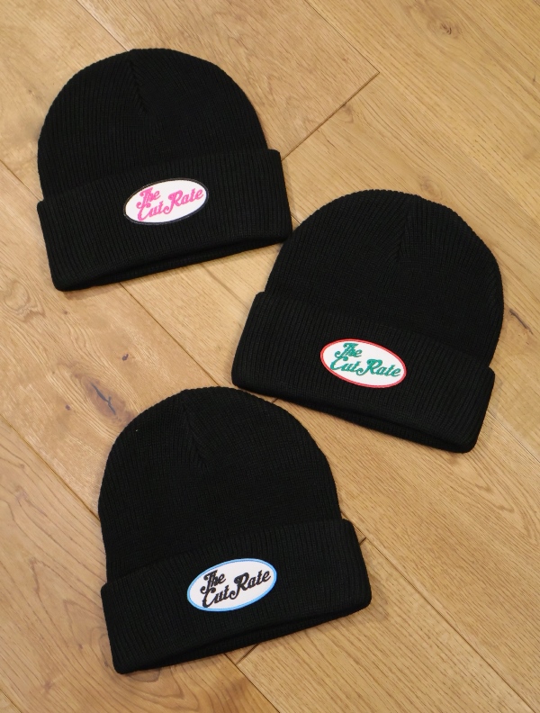 CUT RATE 　「CUTRATE WAPPEN KNIT CAP」　ニットキャップ