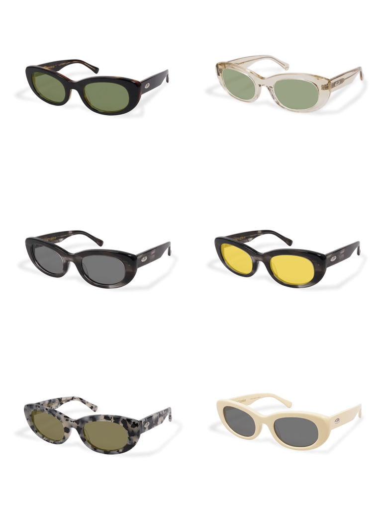 EVILACT eyewear　　「SPIRAL」　ナローシェイプタイプ グラッシーズ