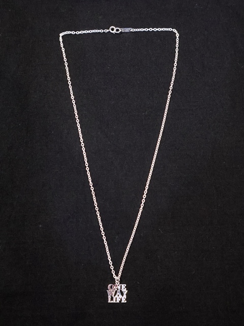 EVILACT 　　「ONE WAY LIFE NECKLACE」　SILVER925製 ペンダントネックレス