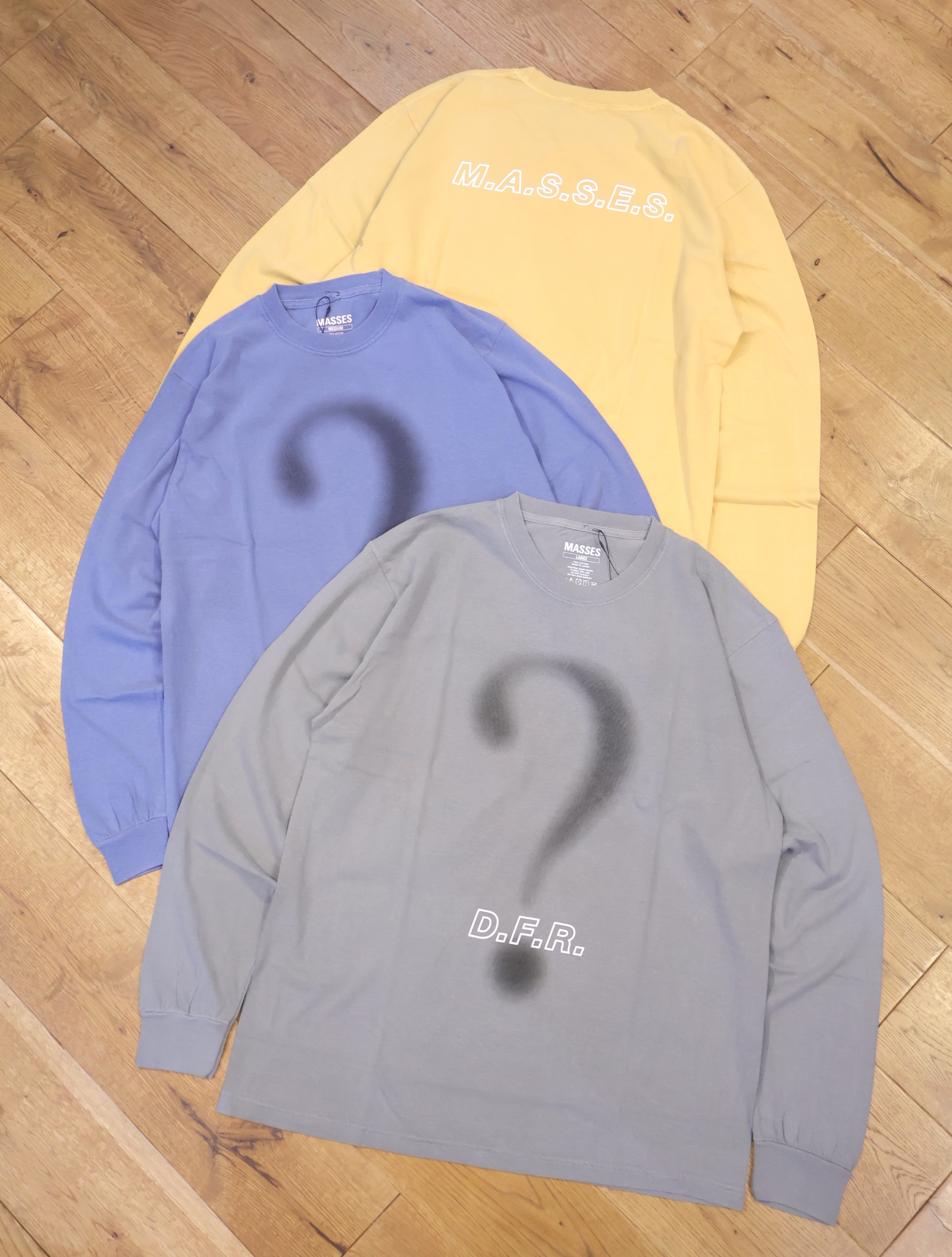 MASSES　「T-SHIRT  L/S  DFR」　ロングスリーブティーシャツ