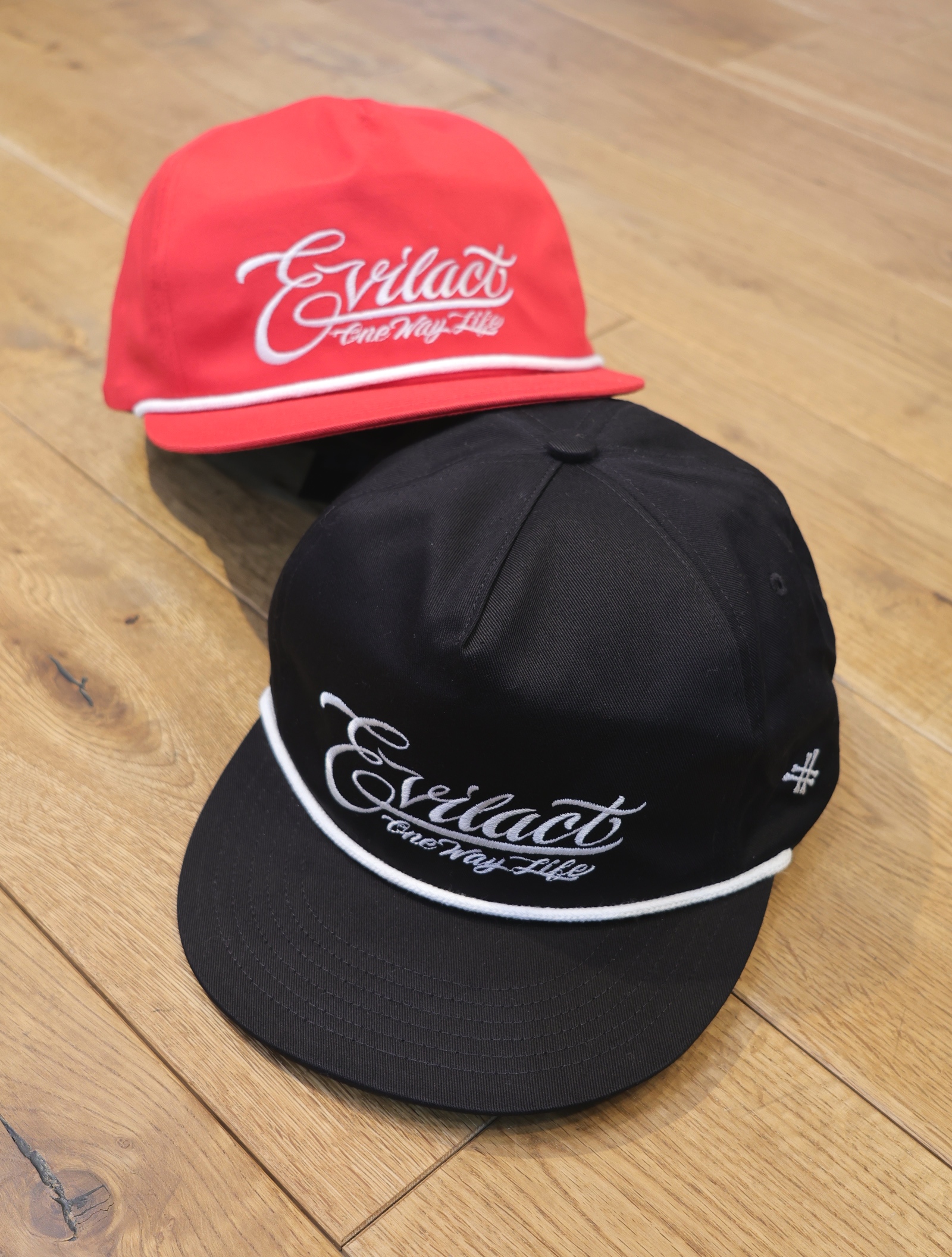 EVILACT 　　「5PANEL WORK CAP」　5パネル キャップ