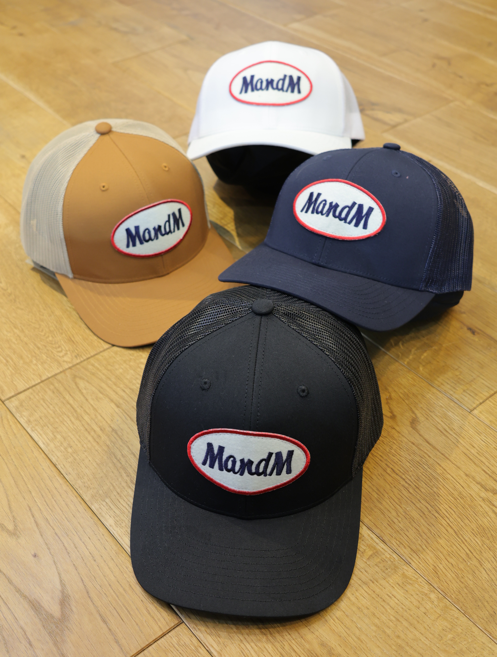 【6月17日 発売！】M&M CUSTOM PERFORMANCE  「RETORO TRUCKER MESH CAP」　メッシュキャップ