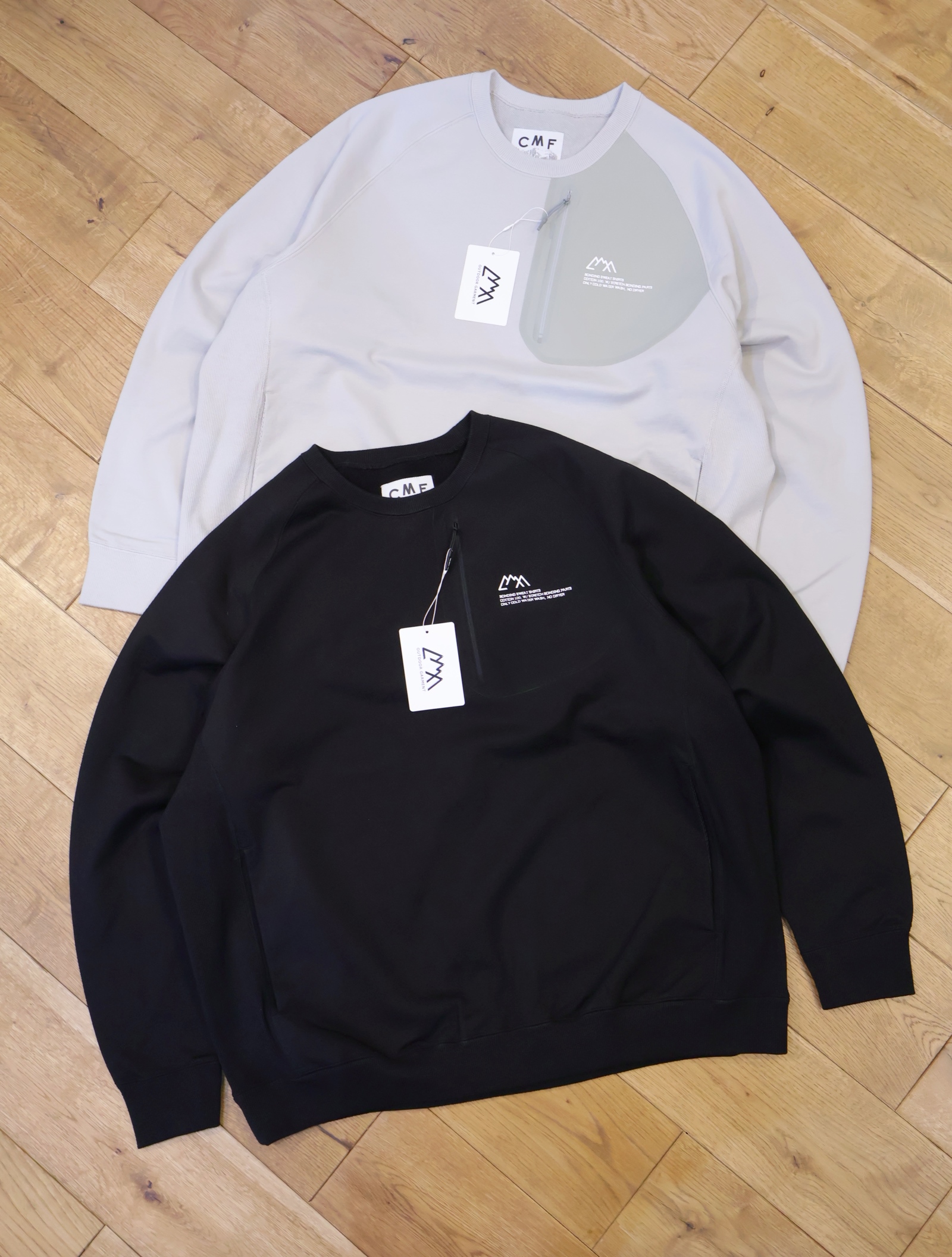CMF OUTDOOR GARMENT　「  BONDING SWEAT SHIRTS 」　 クルーネックスウェット