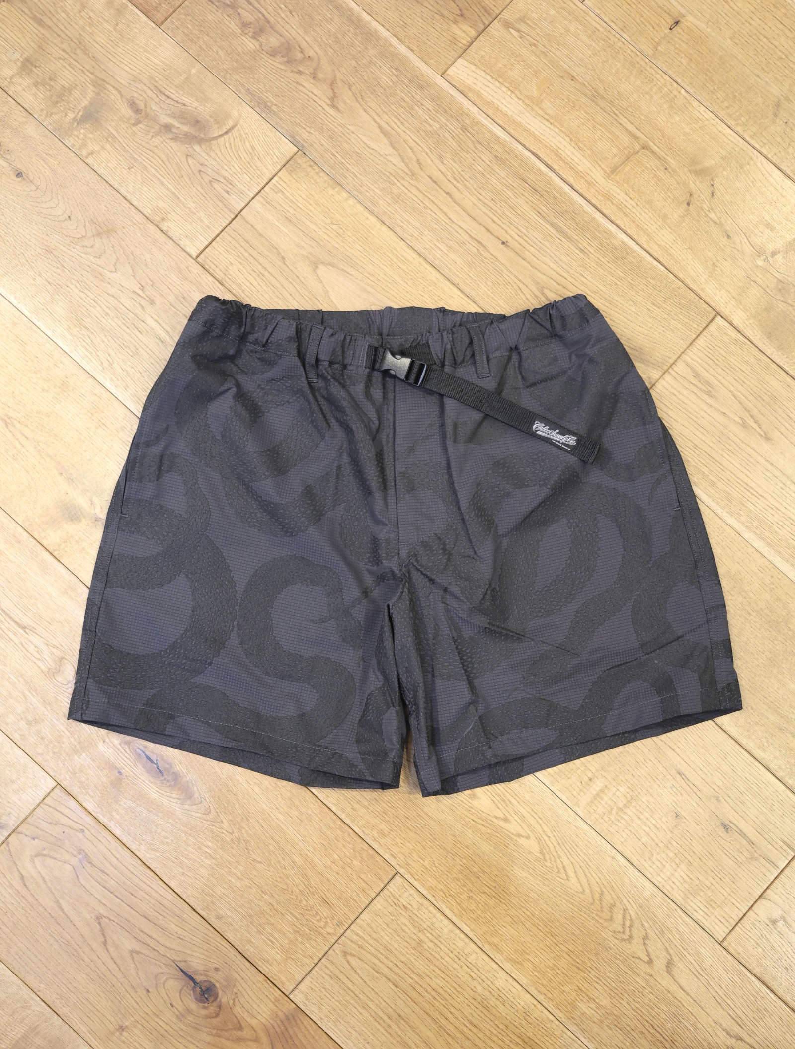 CALEE　　「DOTAIR®︎ SNAKE PATTERN EASY SHORTS」　スネークパターン イージーショーツ
