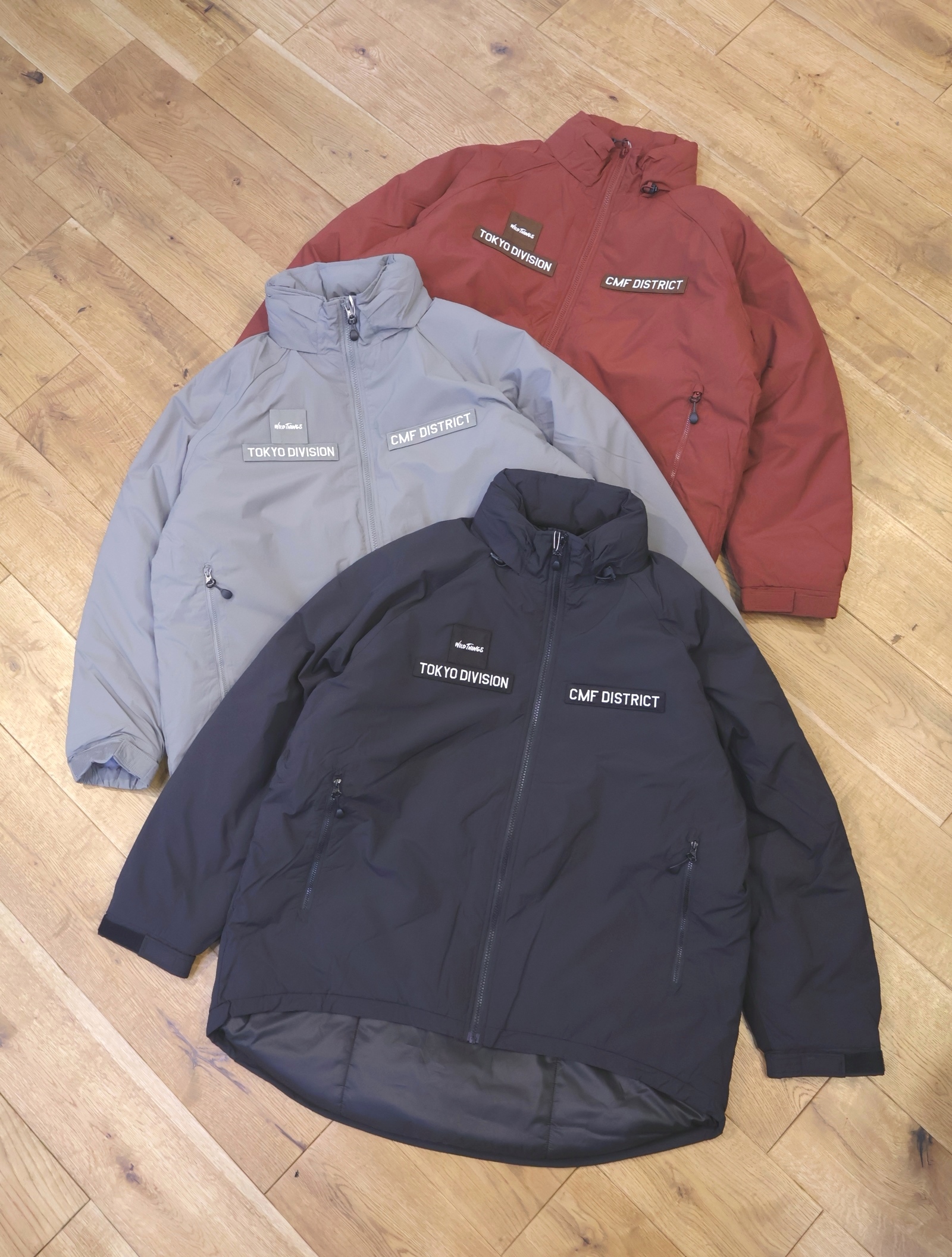 CMF OUTDOOR GARMENT × WILD THINGS　「WT HAPPY JKT」　モンスターパーカ