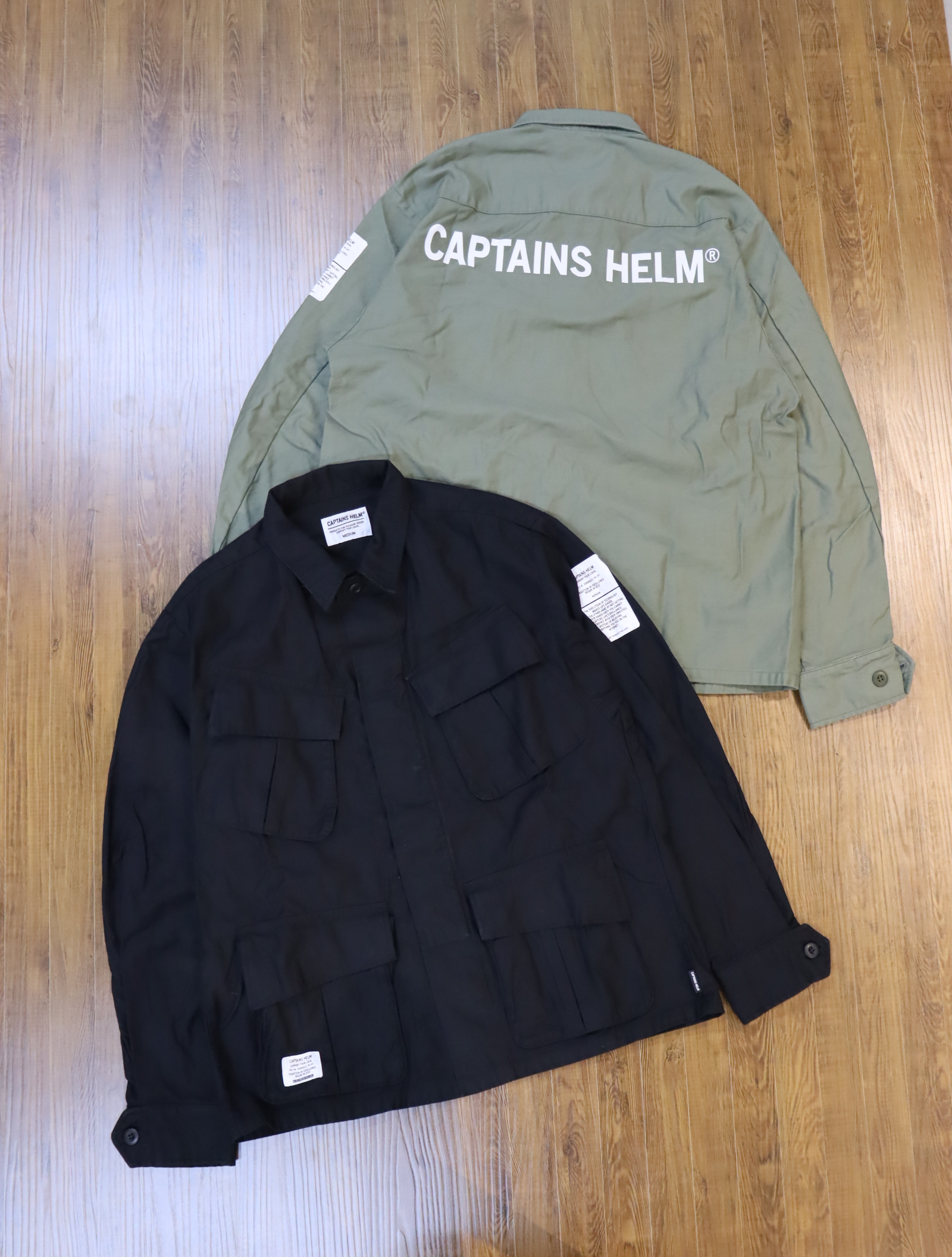 CAPTAINS HELM　　「#UTILITY FATIGUE SHIRTS」  　ジャングルファティーグ シャツジャケット