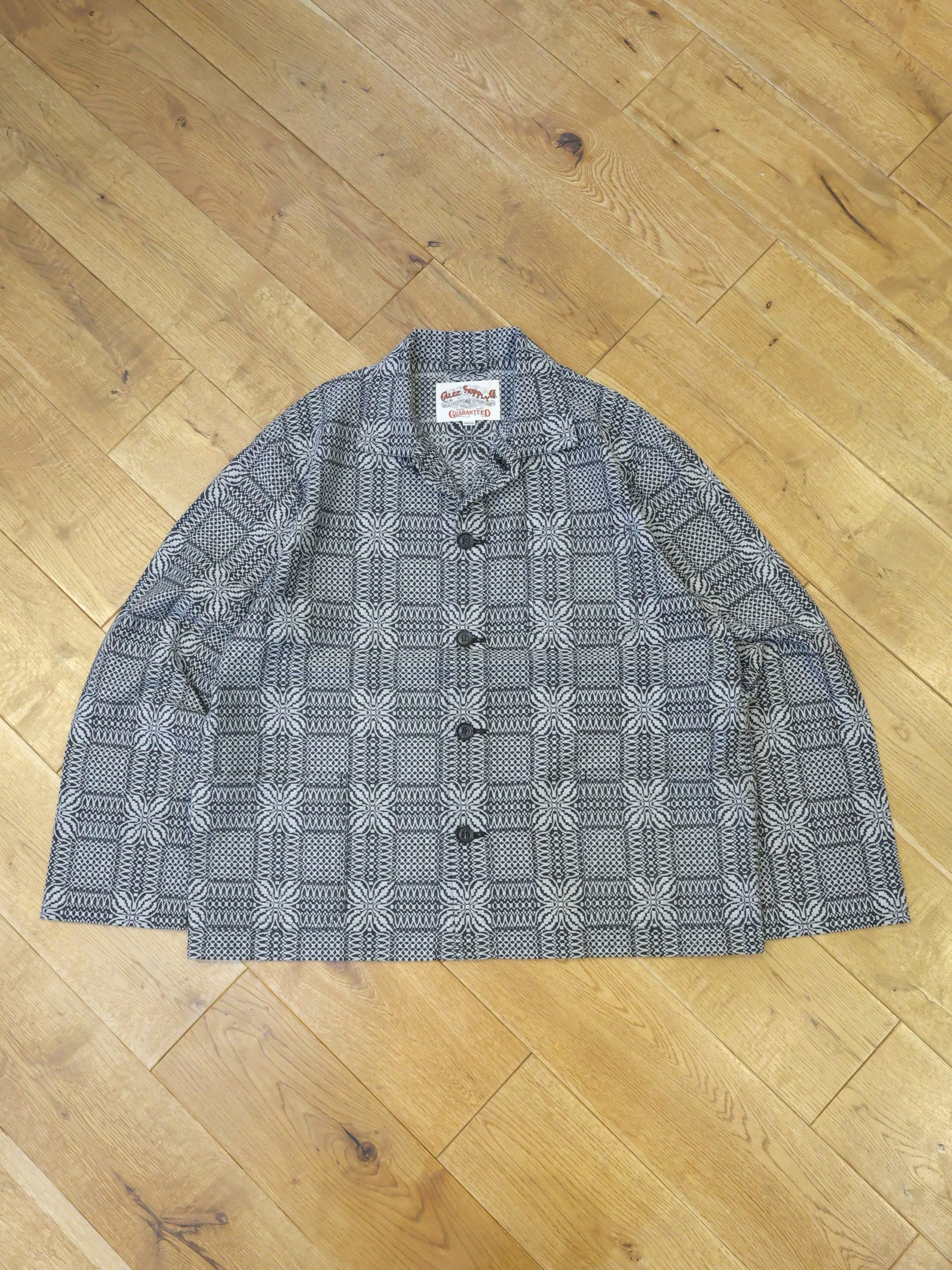 CALEE 　「JACQUARD COVERALL」  ジャガードカバーオール