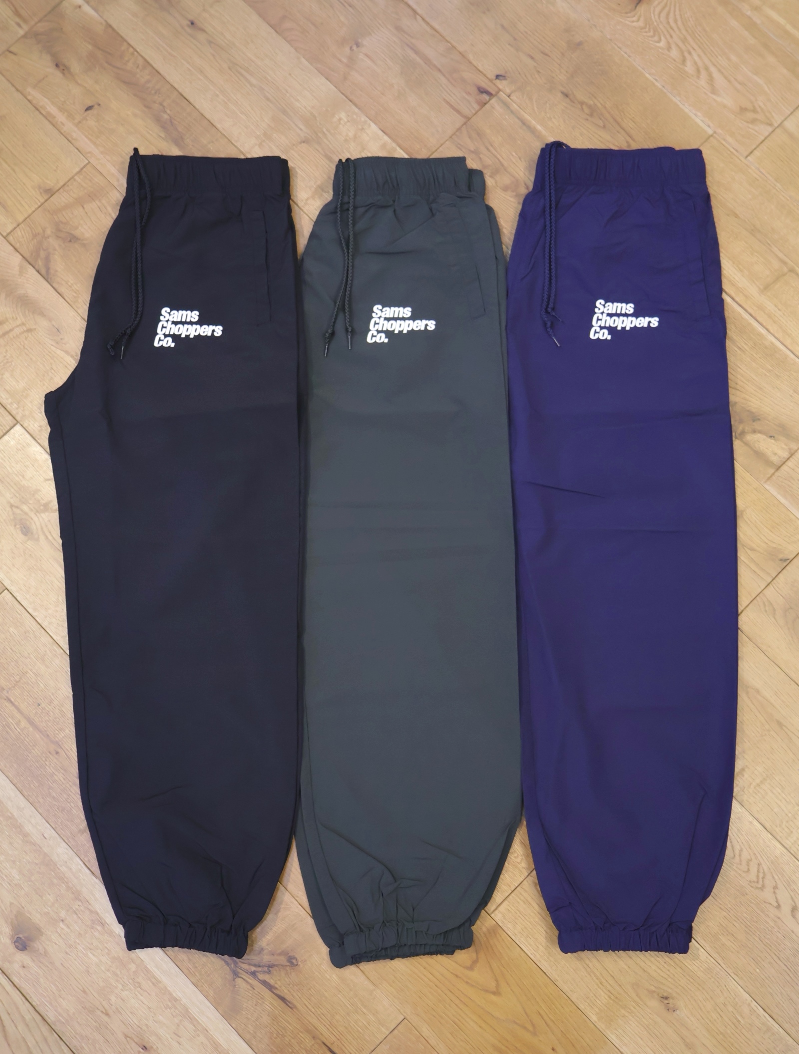 SAMS MOTORCYCLE  　「ST PANTS」　ナイロン トラックパンツ