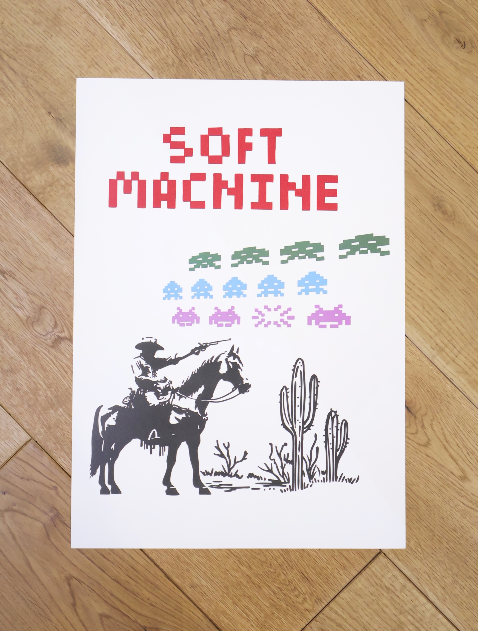 SOFTMACHINE　　「SHOOTING POSTER」　A3ポスター