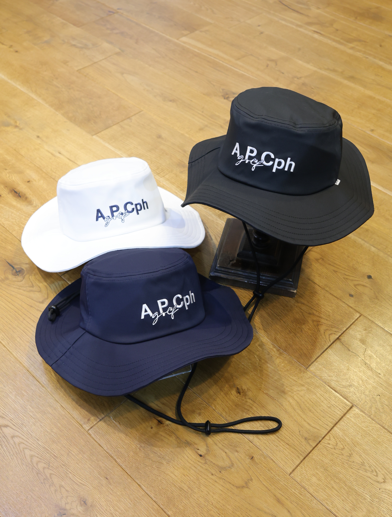 A.P.C.Golf × CAPTAINS HELM GOLF　　「A.P.Cph/Golf ALL WEATHER SAFARI HAT」 　サファリハット