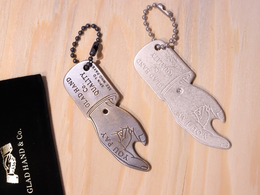 GLAD HAND　　 「YOU PAY SPINNER」 　スピナーキーホルダー