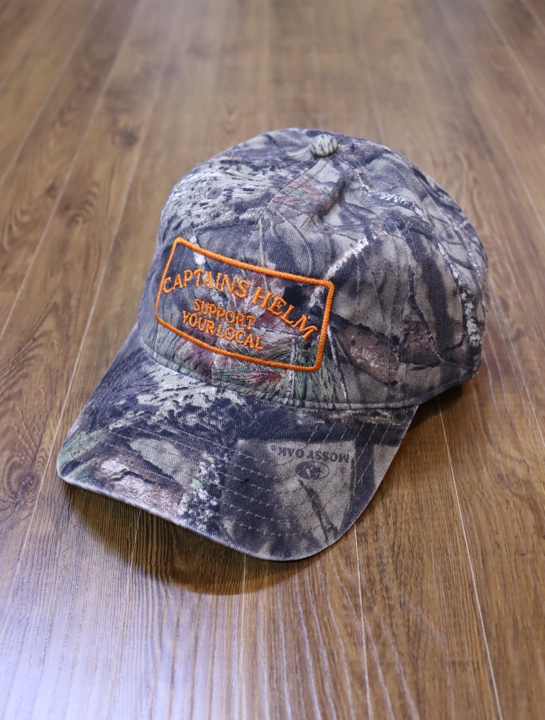 CAPTAINS HELM　　　「#SAVAGE LOGO CAMO CAP」 　アジャスターキャップ