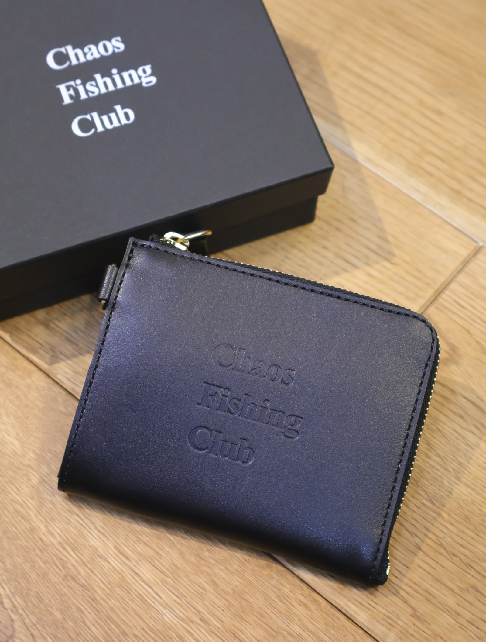 Chaos Fishing Club　「Logo Leather Wallet 2.0」　レザーウォレット