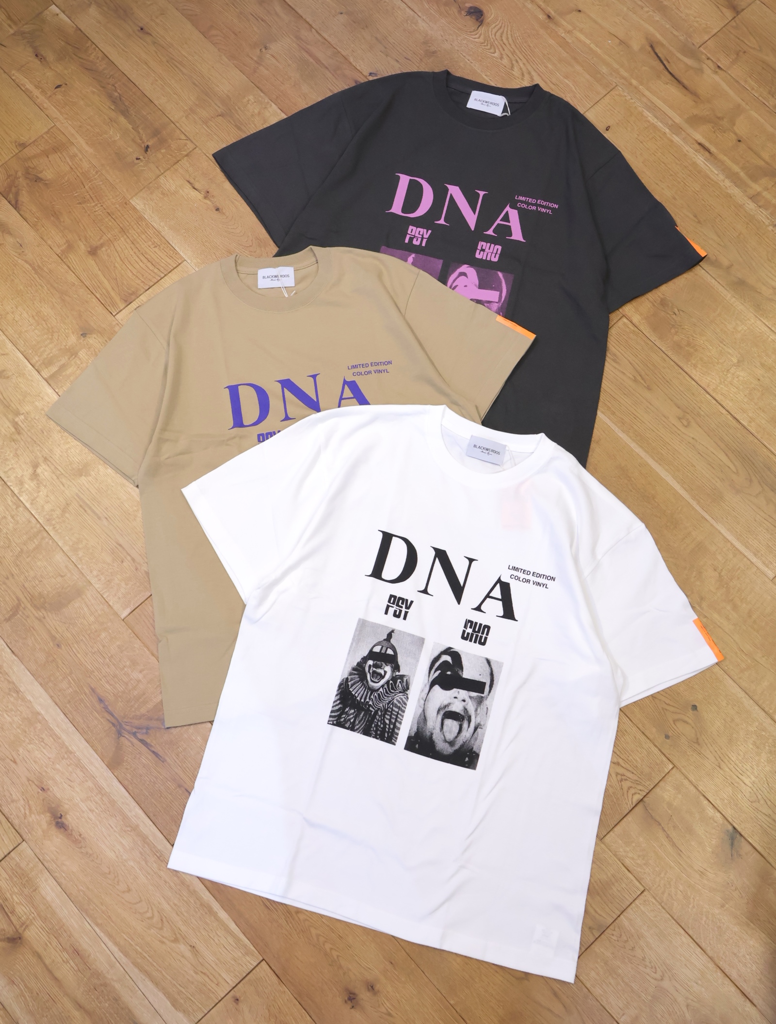 Black Weirdos 　「DNA Tee」　プリントティーシャツ