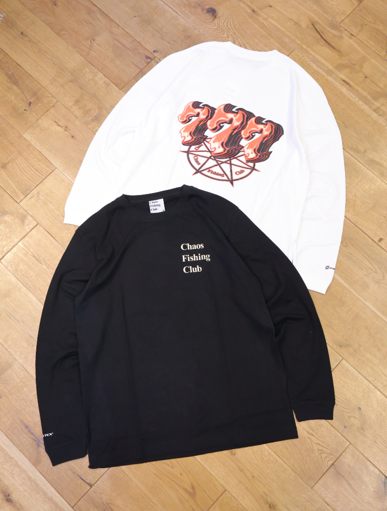 Chaos Fishing Club　「七芒星 T-Shirt L/S」　ロングスリーブ ティーシャツ