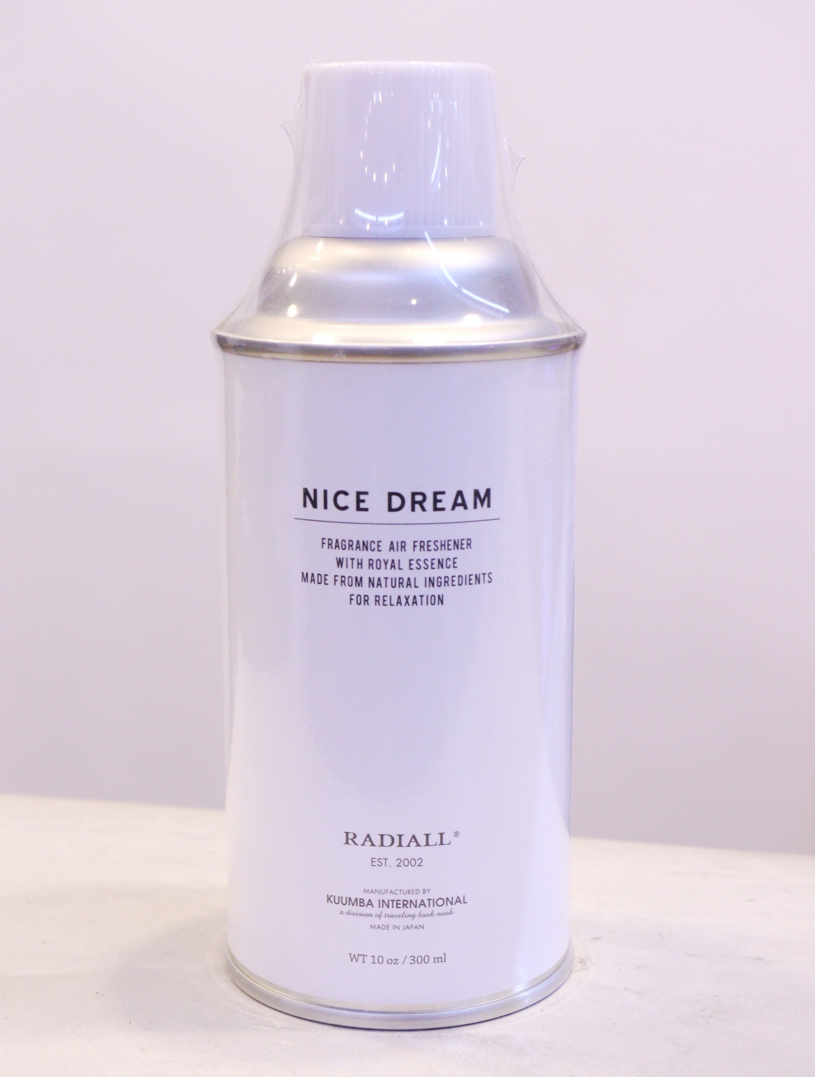 RADIALL × KUUMBA 　　　「NICE DREAM - AIR FRESHENER SPRAY」　　オリジナルエアフレッシュナースプレー