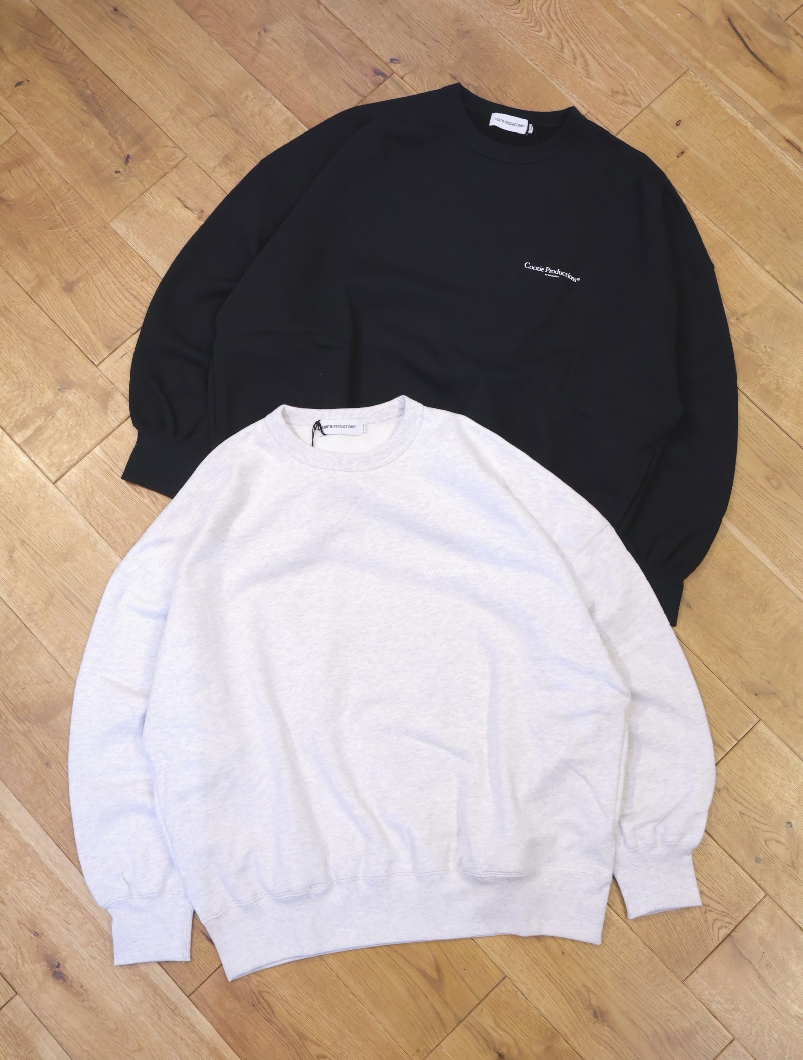 COOTIE　「Plain Sweat Crew」　スウェットクルーネック