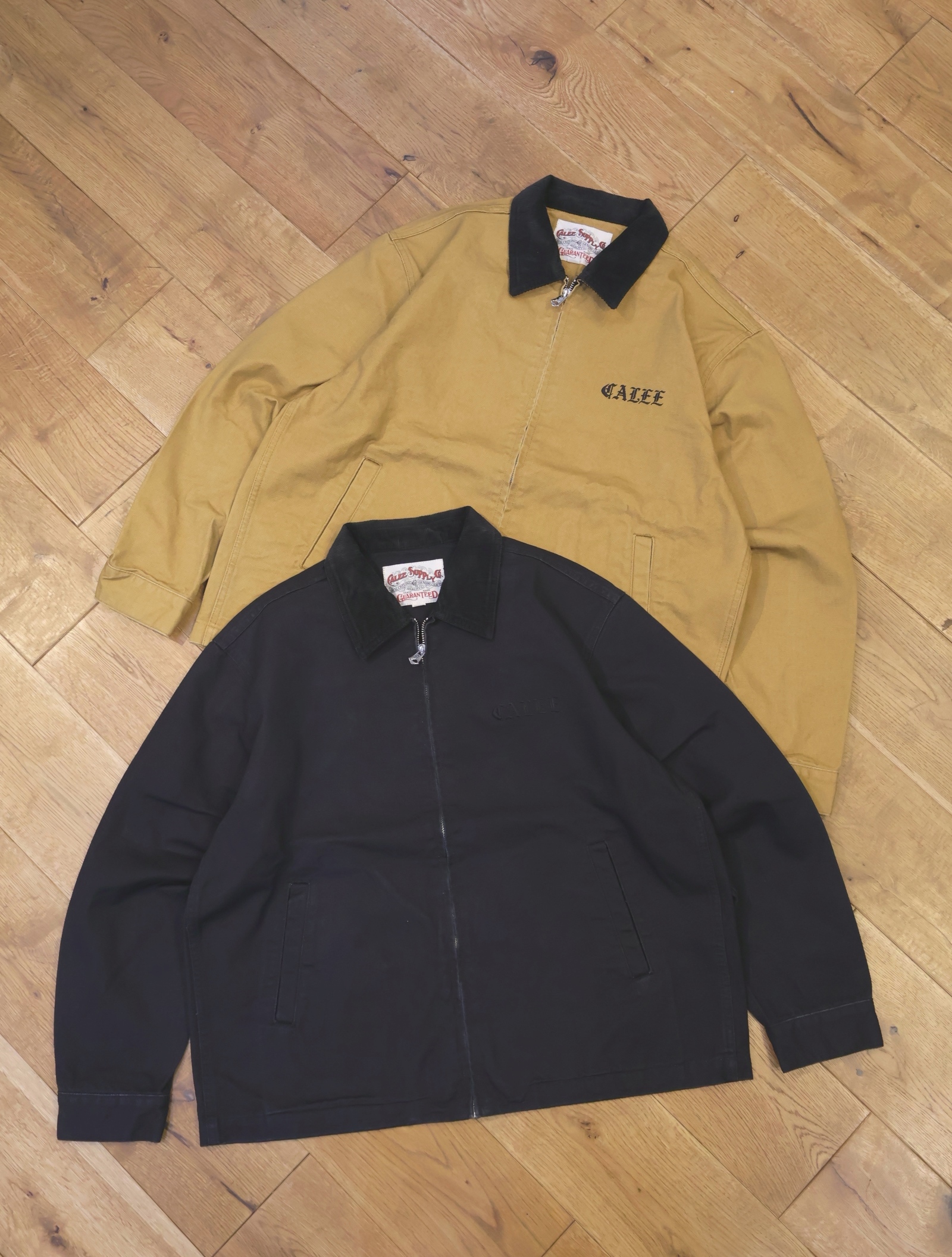 CALEE　「VINTAGE REPRODUCT CORDURY COLLAR DUCK JACKET」  ダックジャケット