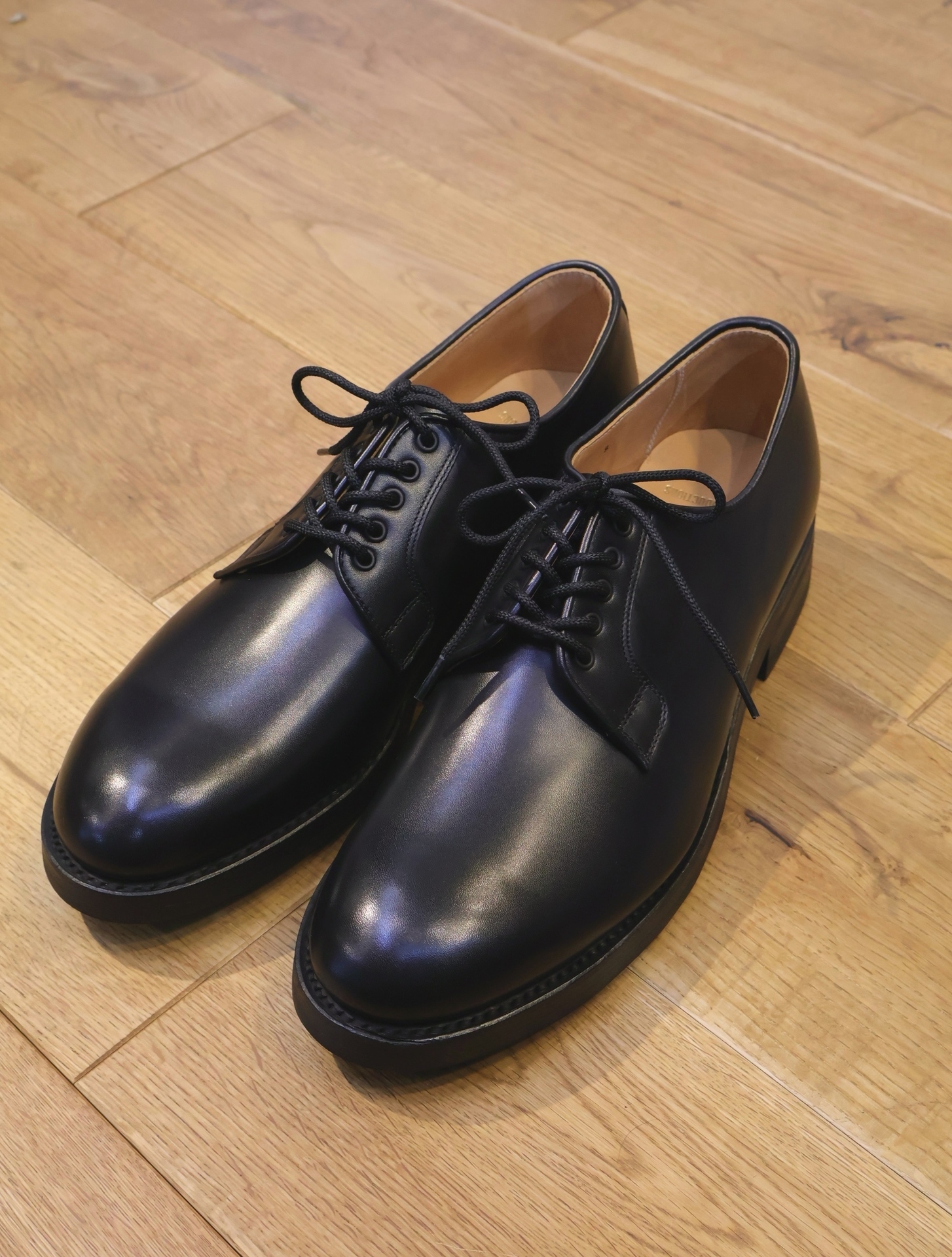 COOTIE 　「Derby Plain Toe Shoes」　プレーントゥ レザーシューズ