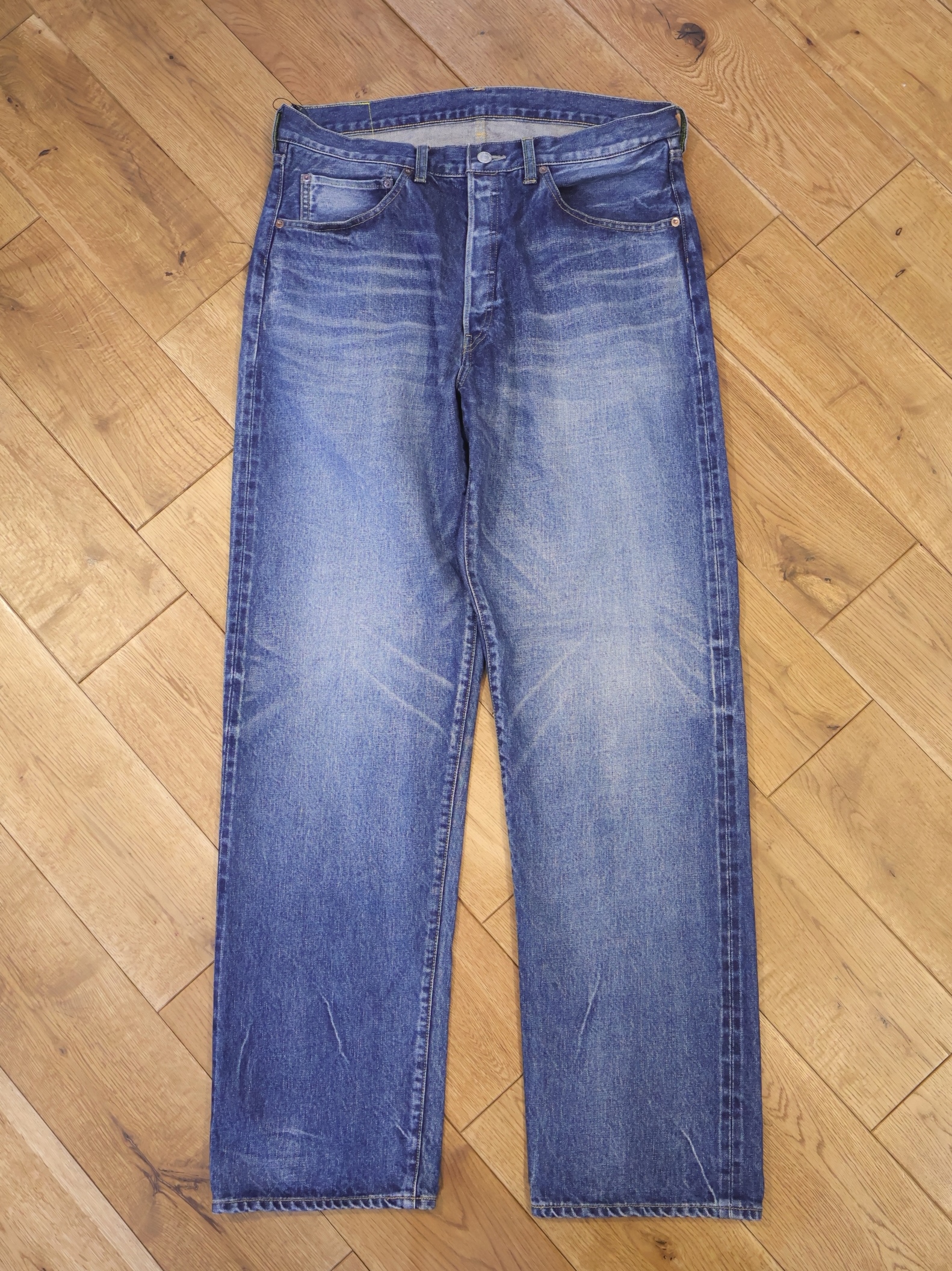 MASSES　　「DENIM 5P PANTS H.WASH」　USED加工デニムパンツ