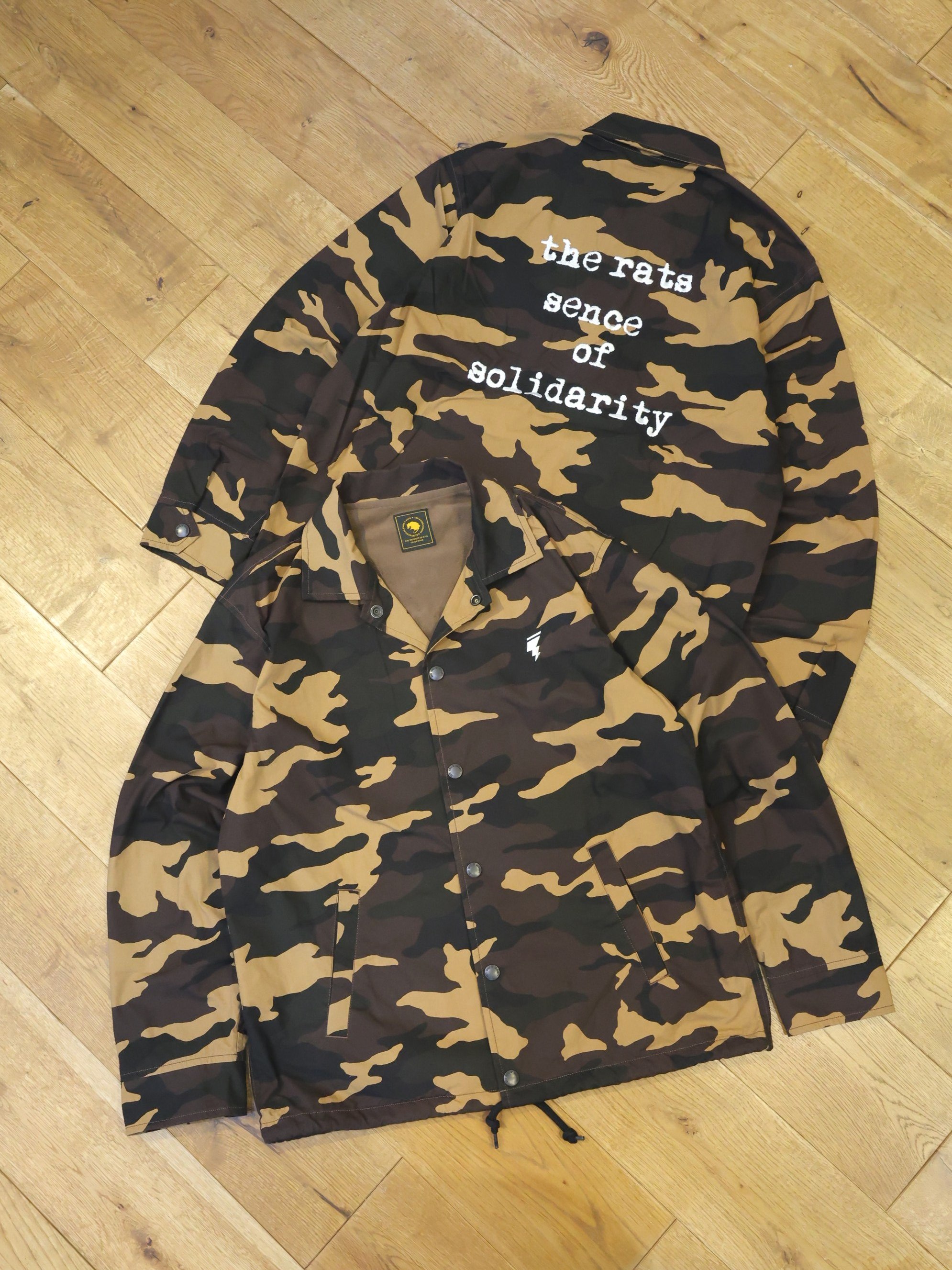 RATS　「CAMO COACH JKT」　 カモ コーチジャケット