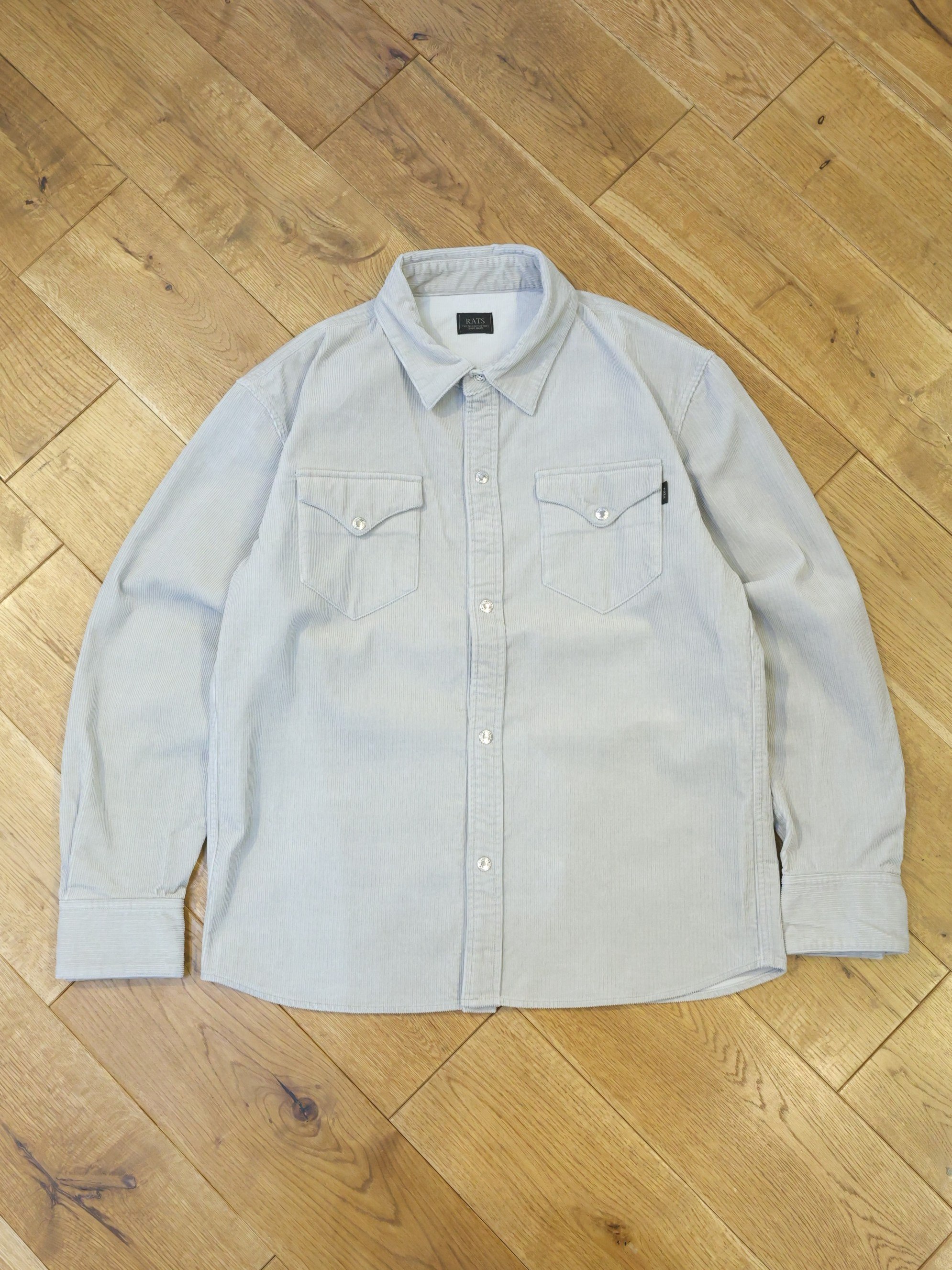 RATS　「CORDUROY SHIRT」　コーデュロイ ウエスタンシャツ