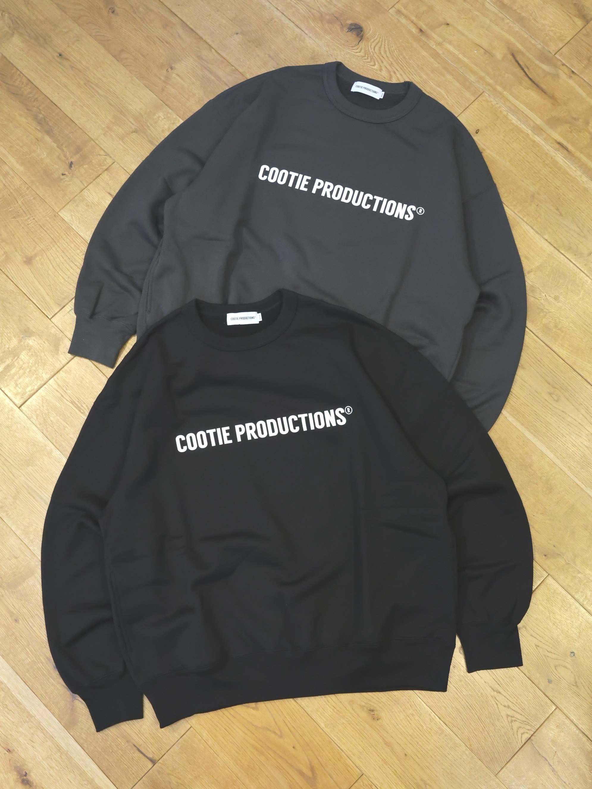 COOTIE　「Plain Sweat Crew - LOGO」　 スウェット クルーネック