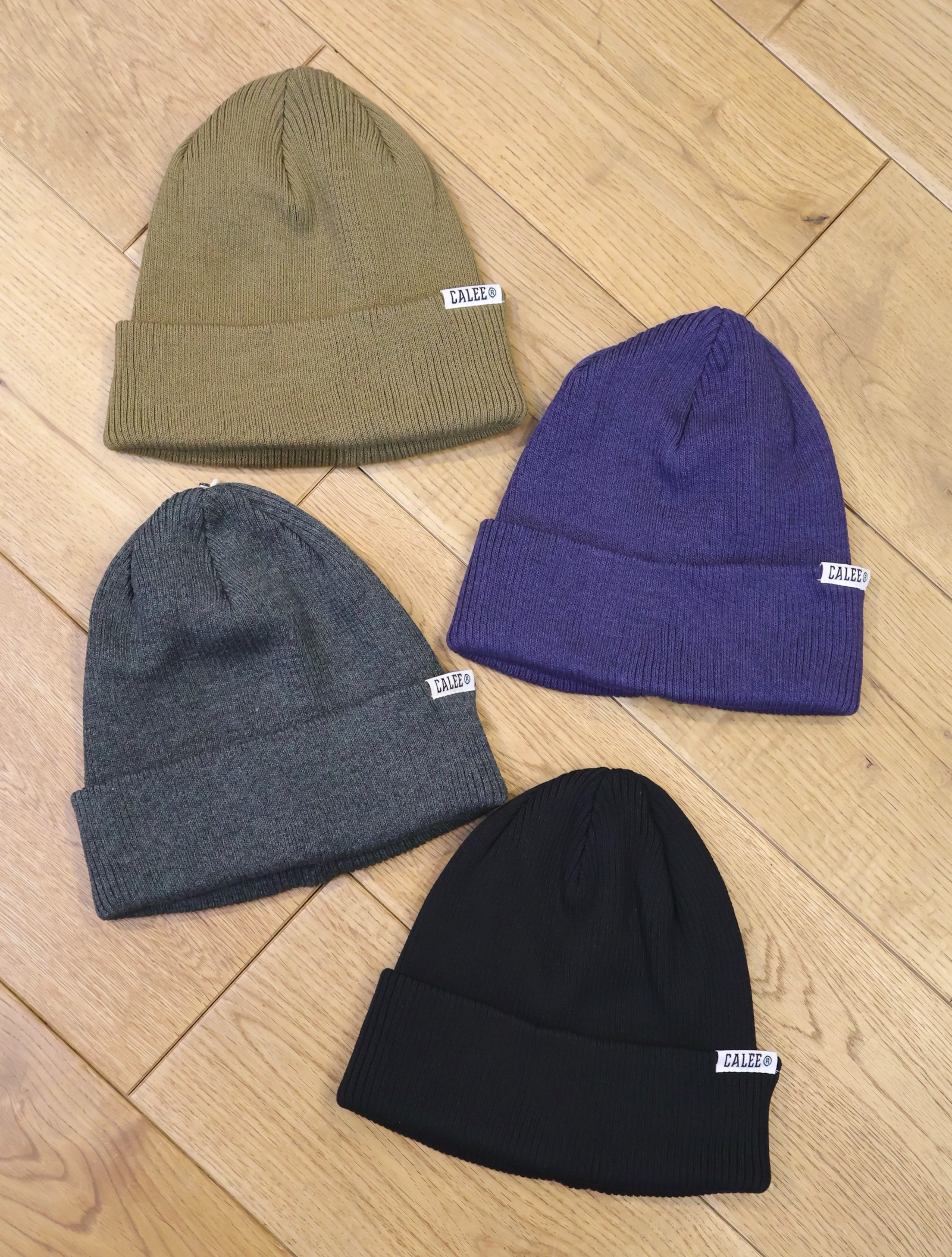 CALEE 　　「COOL MAX®︎ KNIT CAP」　　ニットキャップ