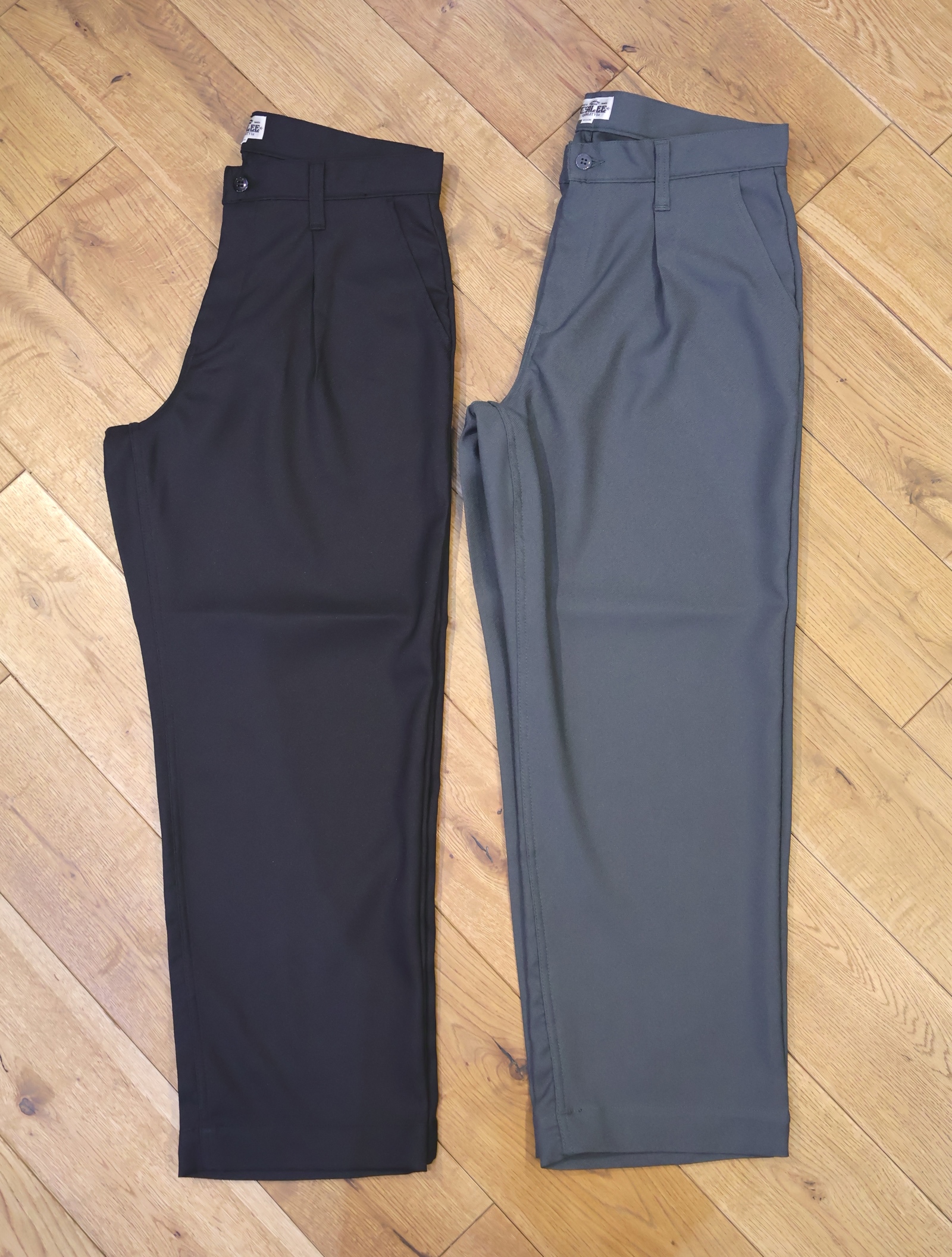 CALEE　　「ST-P TUCK SLACKS」　ワンタックトラウザー