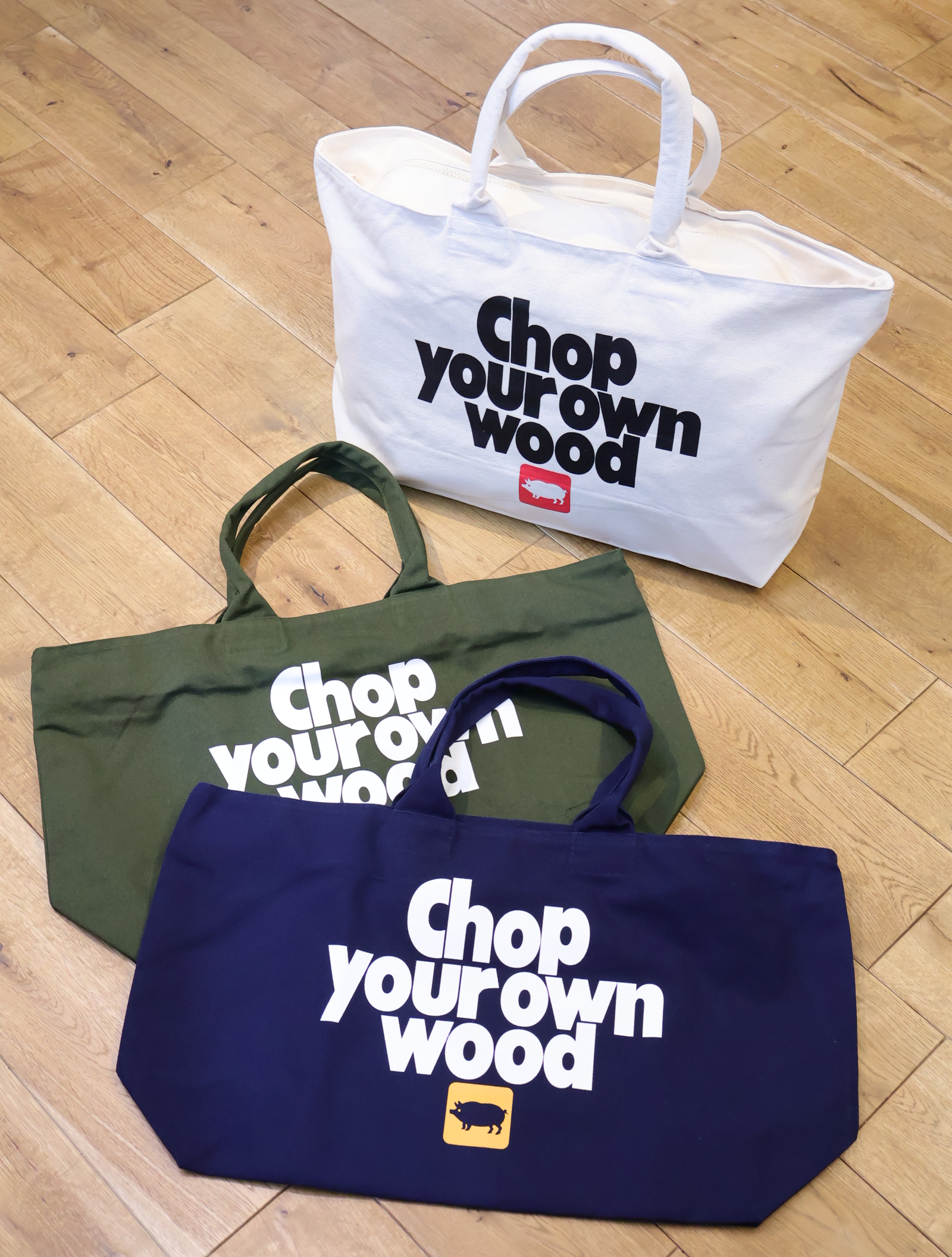 【1月31日 発売！】PORKCHOP GARAGE SUPPLY　「CYOW ZIP TOTE BAG」 　キャンバストートバッグ