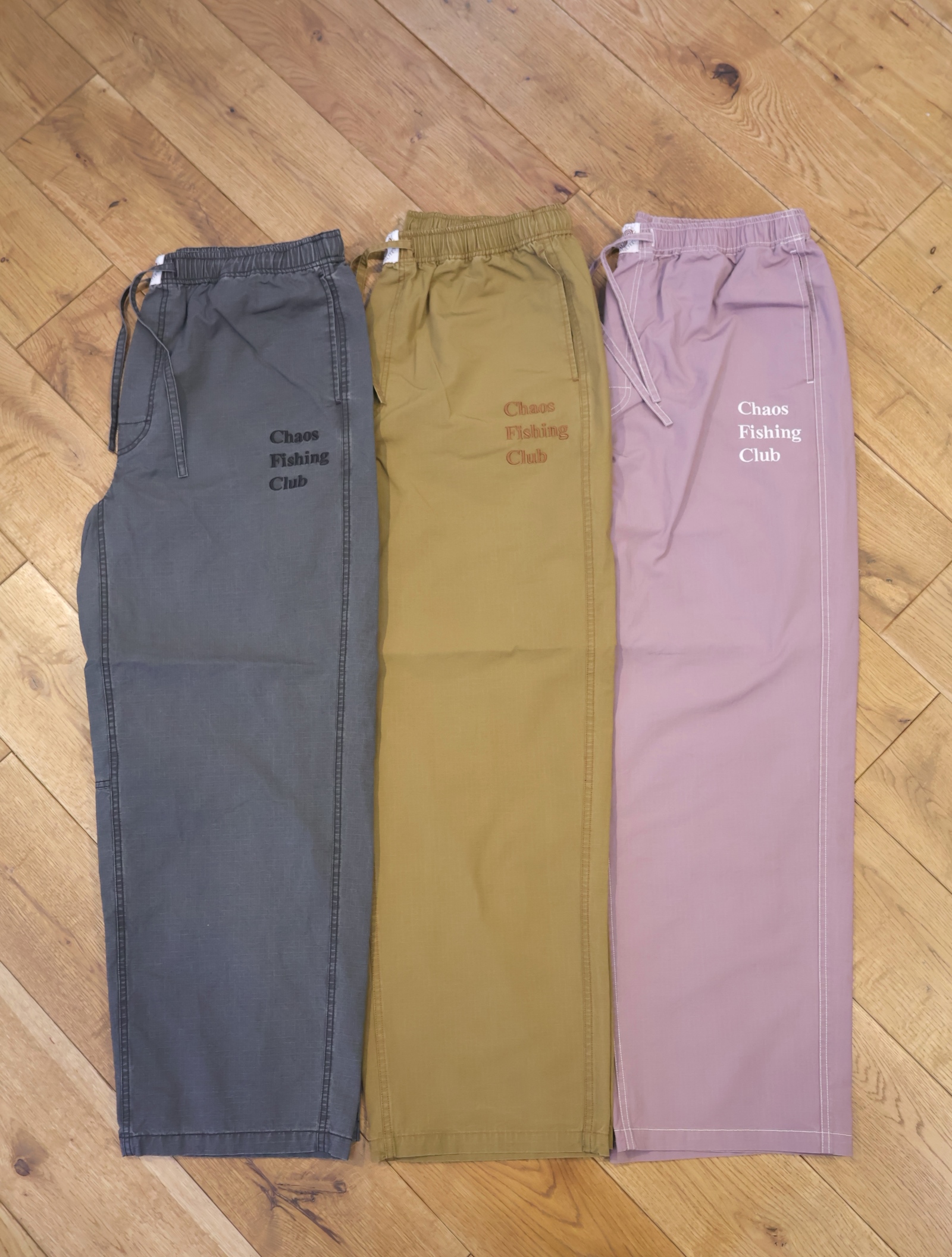 SAY HELLO × Chaos Fishing Club　「New Work Pants」　イージーパンツ