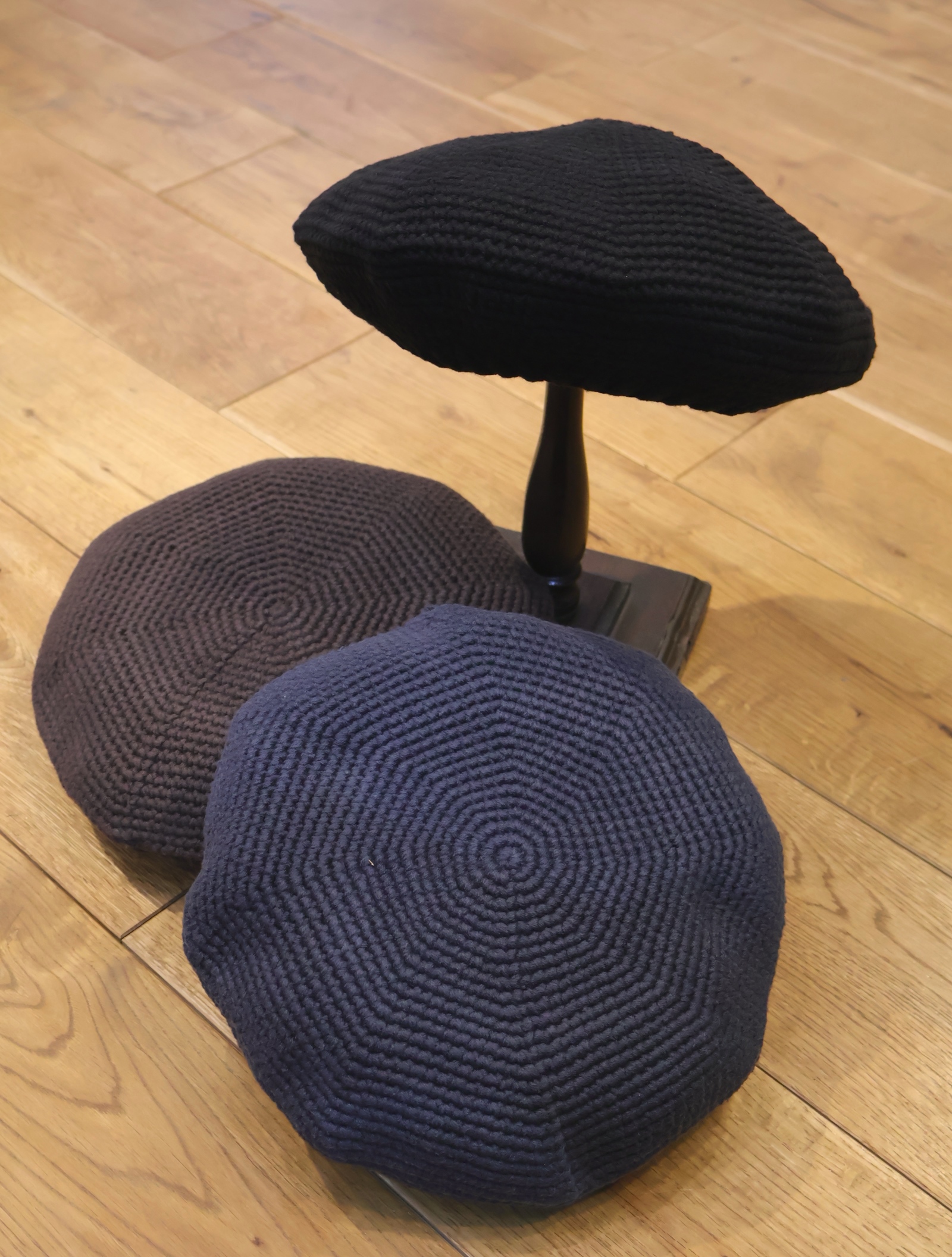 COOTIE　「Crochet Knit Beret」　ニットベレー