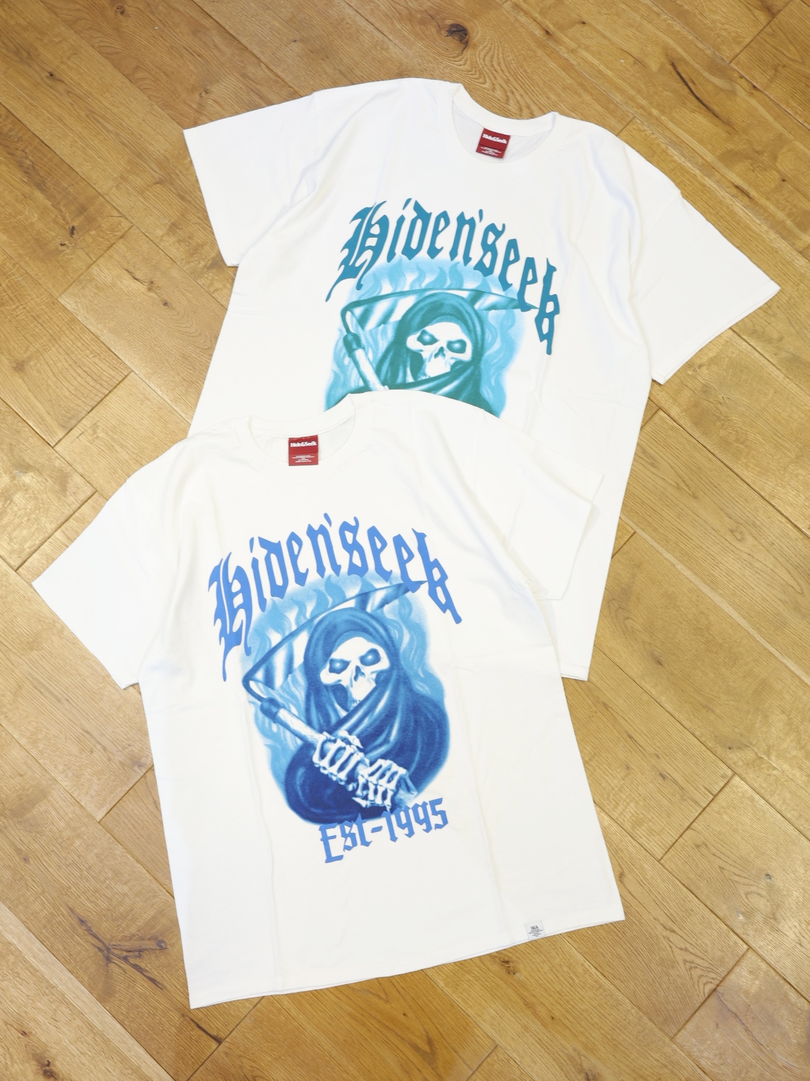 Hide and Seek　「Reaper S/S Tee」　プリントティーシャツ