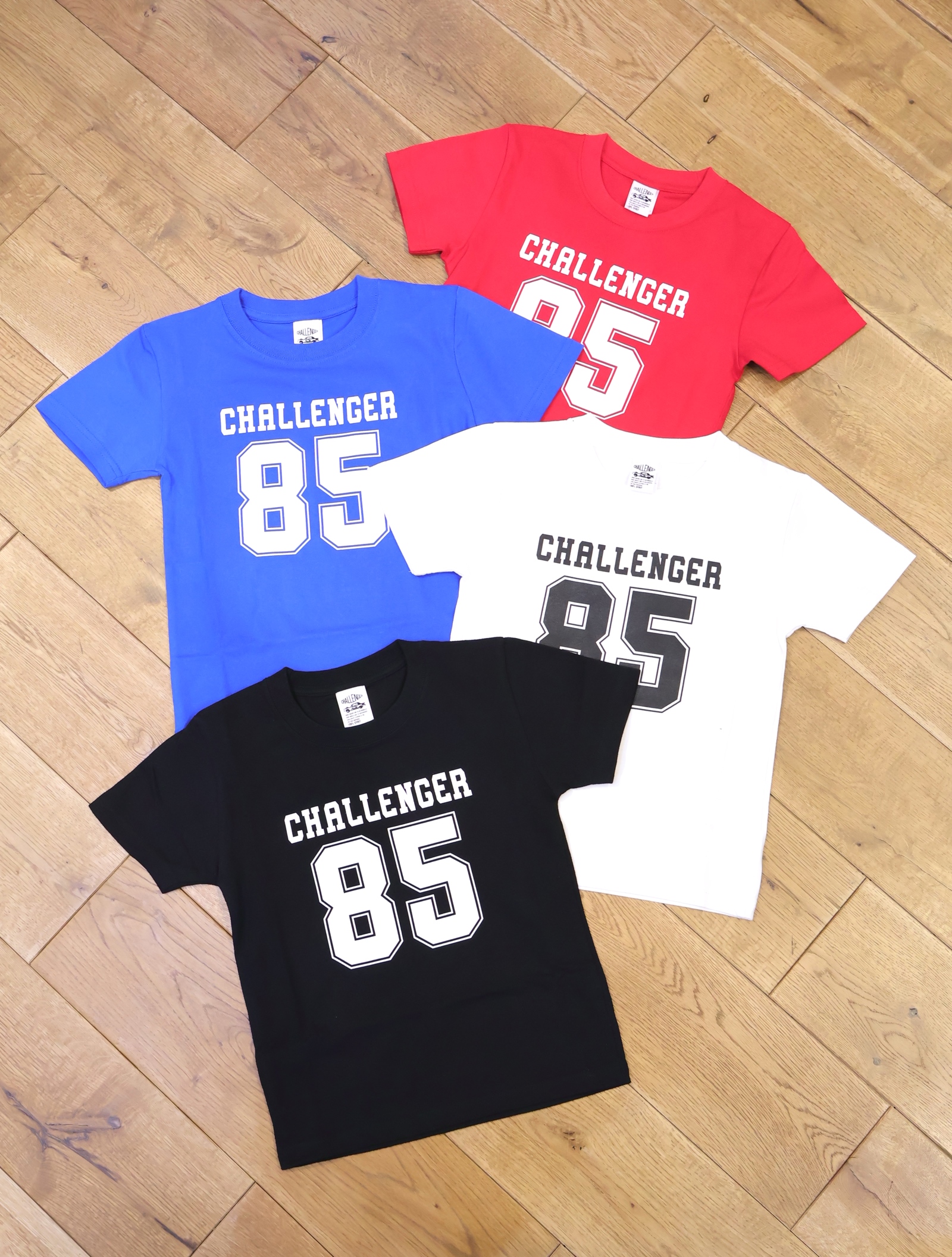 CHALLENGER　「KIDS 85 TEE」　キッズサイズティーシャツ