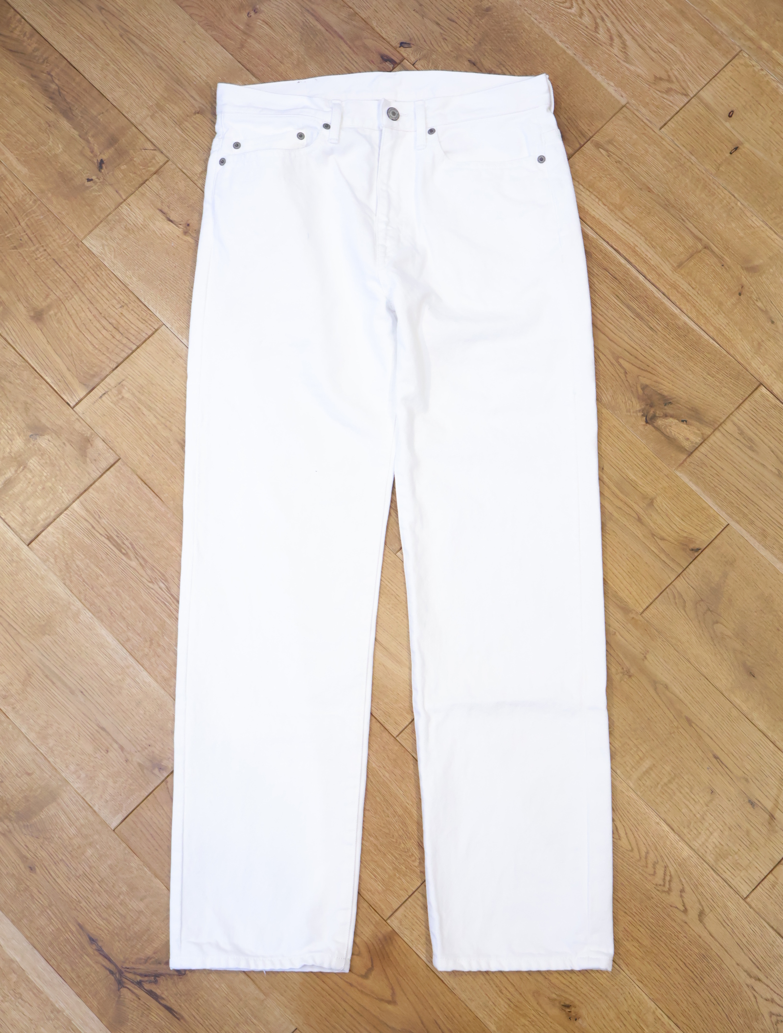 RATS　　「WHITE DENIM PANTS」　　5ポケット ホワイトデニムパンツ