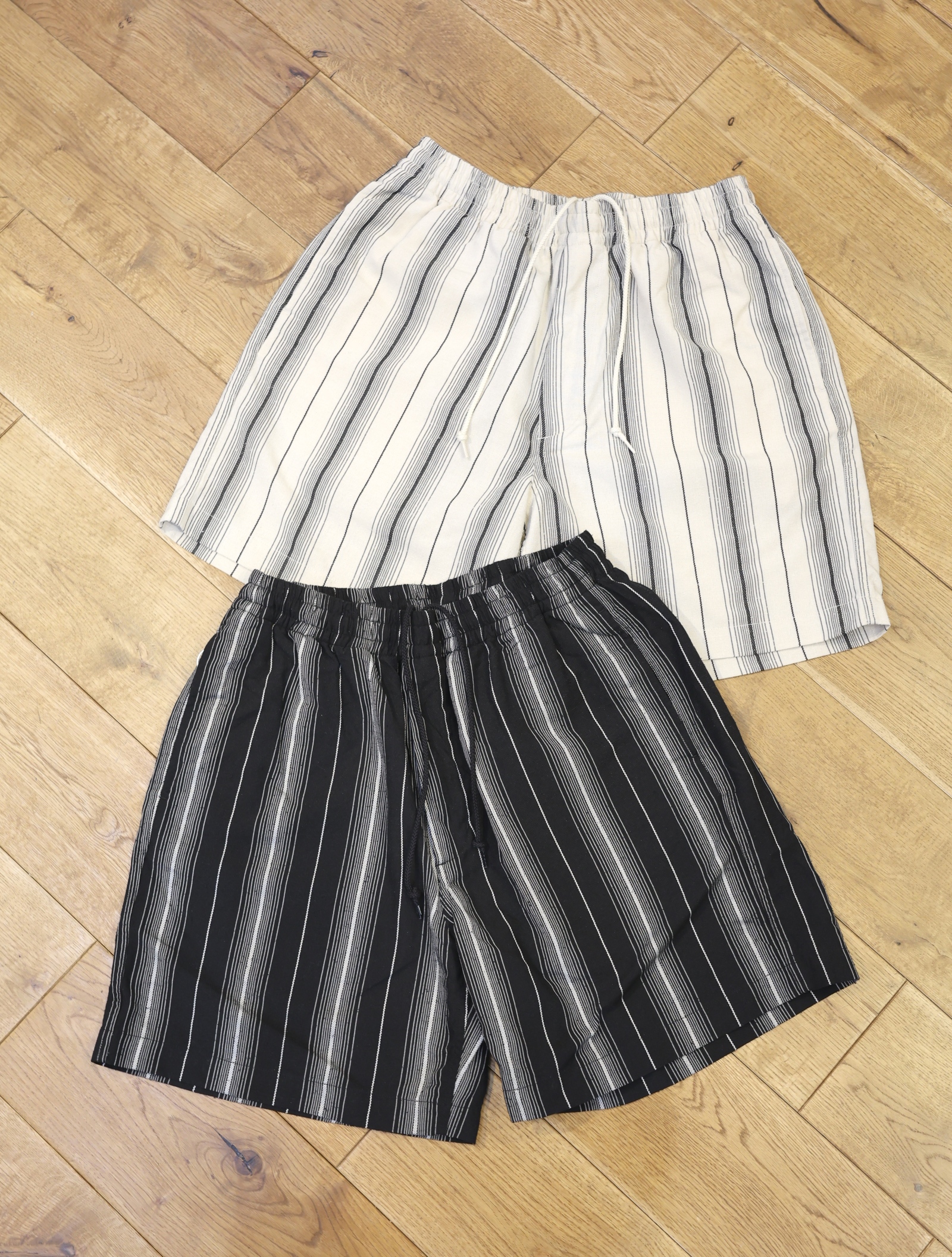 COOTIE　「Dobby Chain Stripe Easy Shorts」　ドビーストライプ イージーショーツ