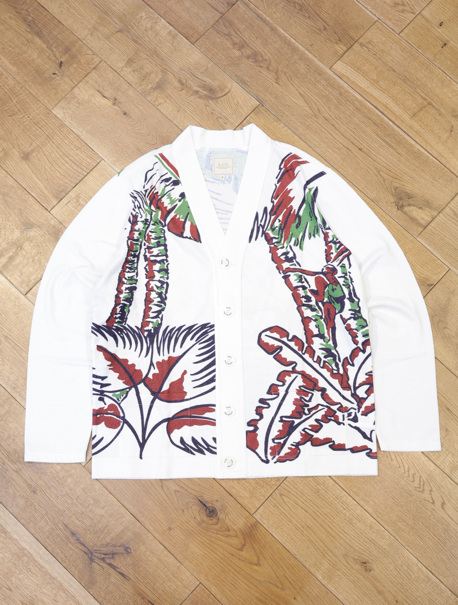 RATS　「PILE CARDIGAN」　 パイルカーディガン