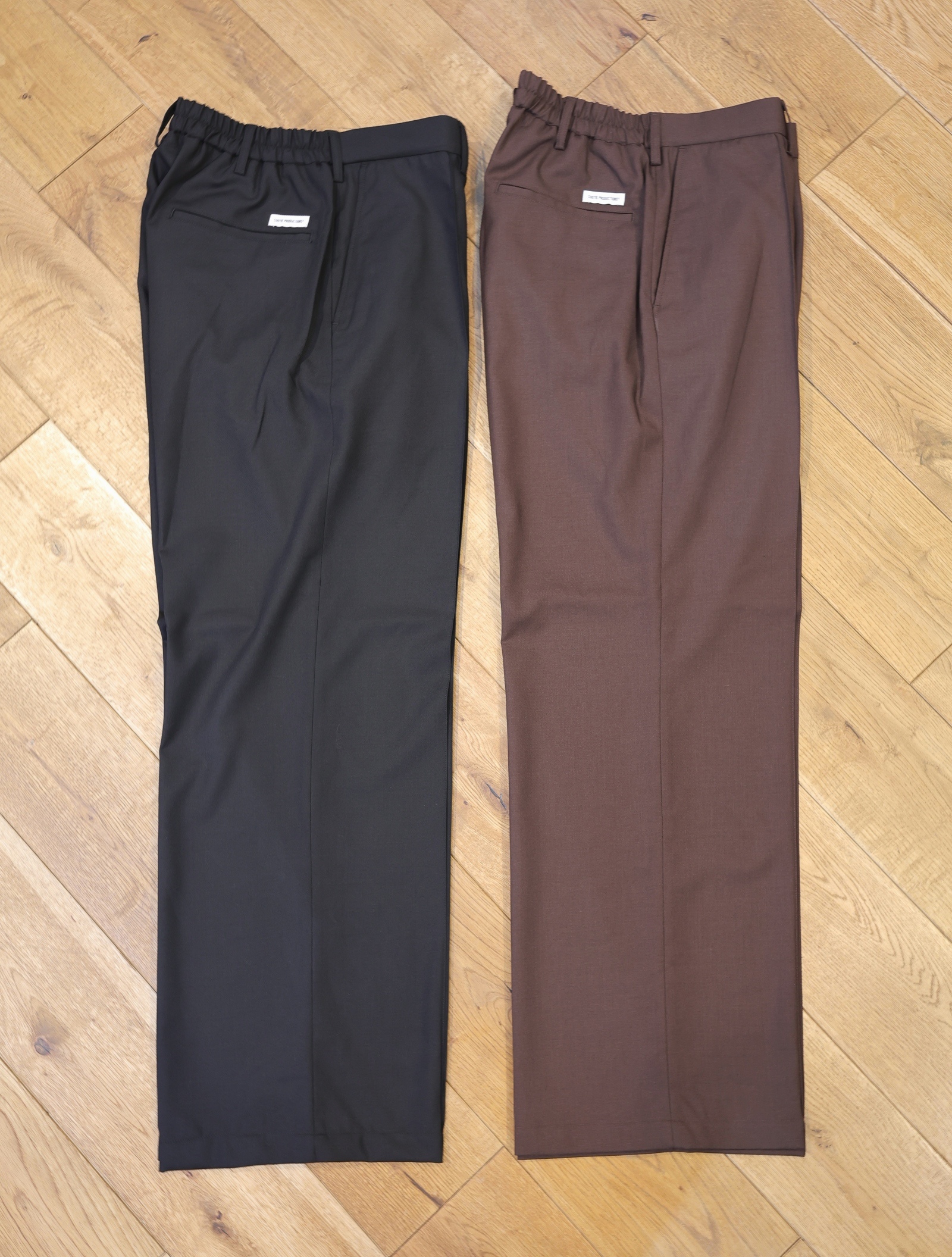 COOTIE　「T/W Twill Pintuck Square Leg Easy Trousers」　ピンタック ストレートイージーパンツ