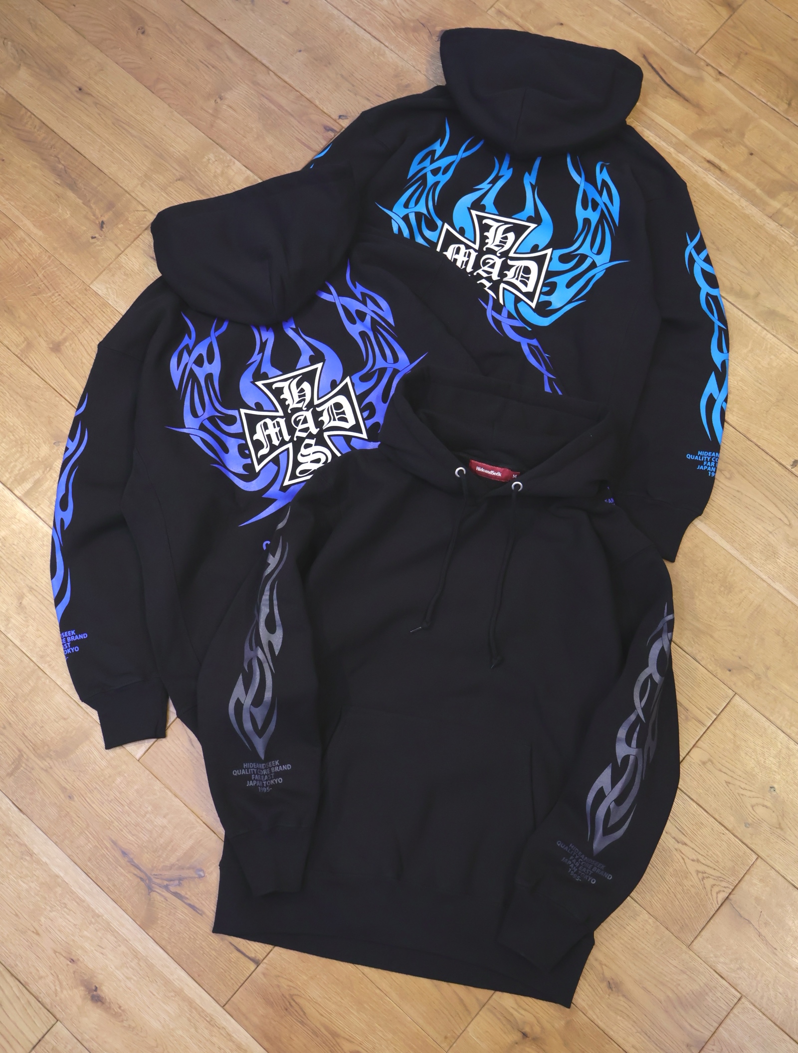 Hide and Seek　「MAD Hooded Sweat Shirt 」　プルオーバーパーカー